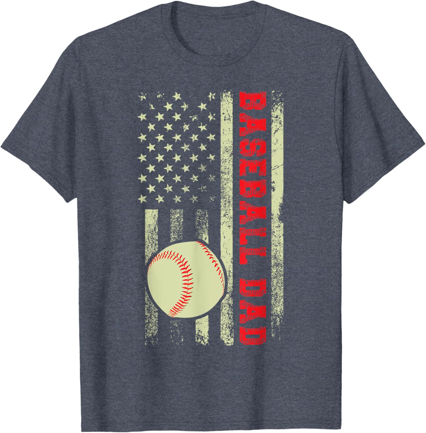 Cool Baseball Dad T-Shirt Perfect for Game Day Enthusiasts - 1