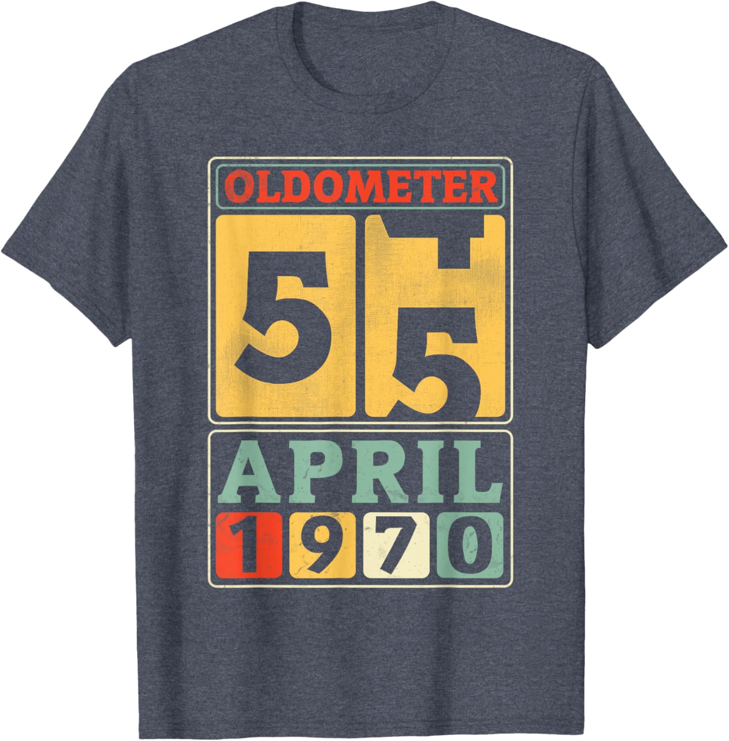 Vintage 55th Birthday T-Shirt for April 1970 Birthdays, Great Gift! - 15