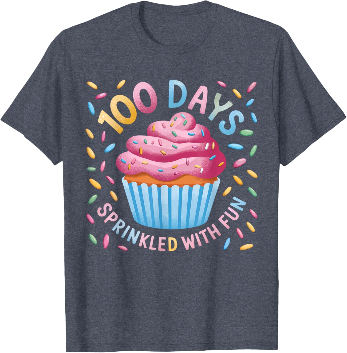 100 Days of Fun 100th Day of School Teacher T-Shirt for Girls - 7