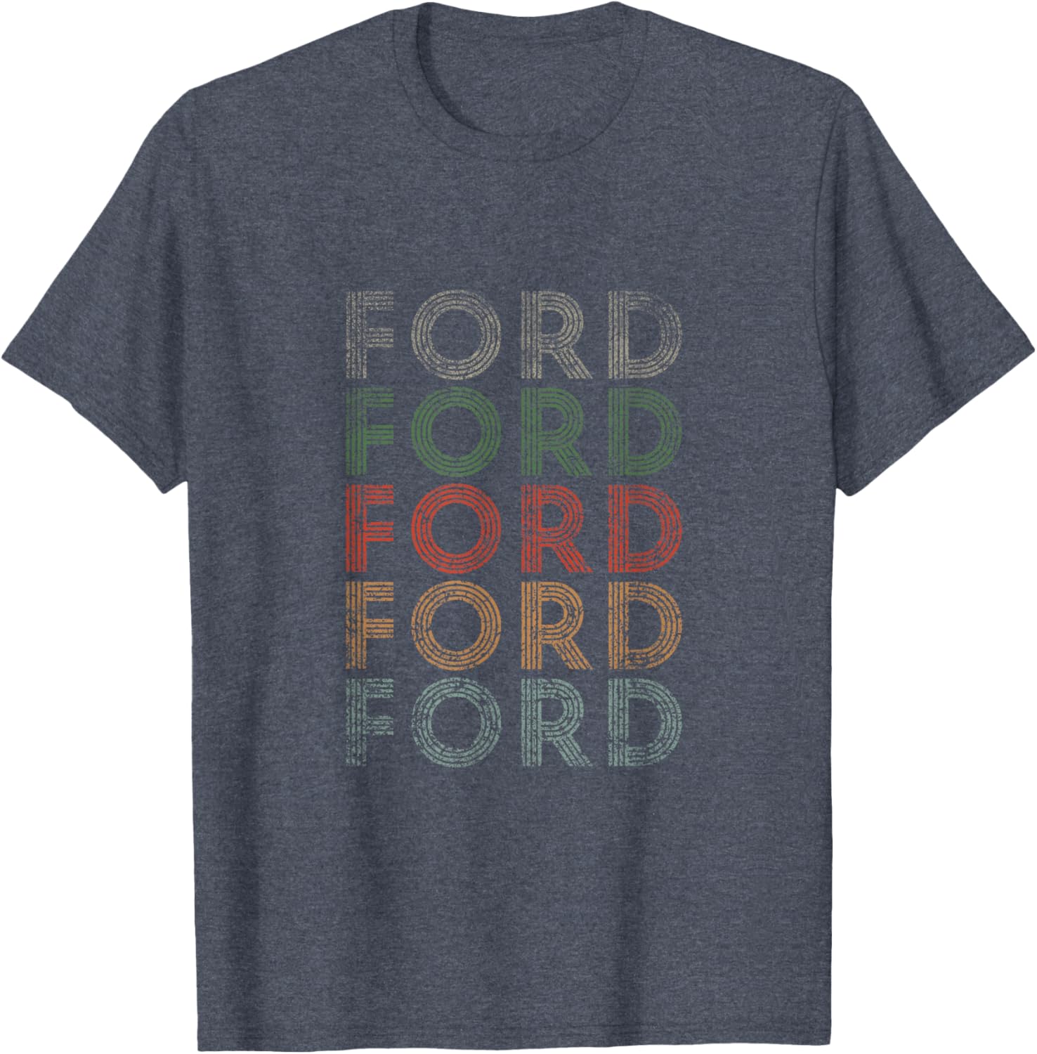 Ford Vintage Retro Grunge Style T-Shirt for Casual Fashion Lovers - 2