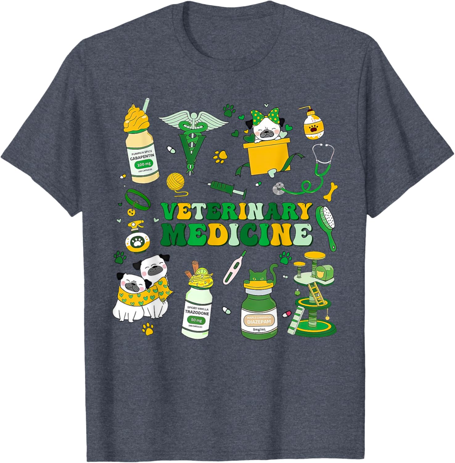 St Patrick's Day Vet Tech T-Shirt for Dog and Cat Lovers - 6