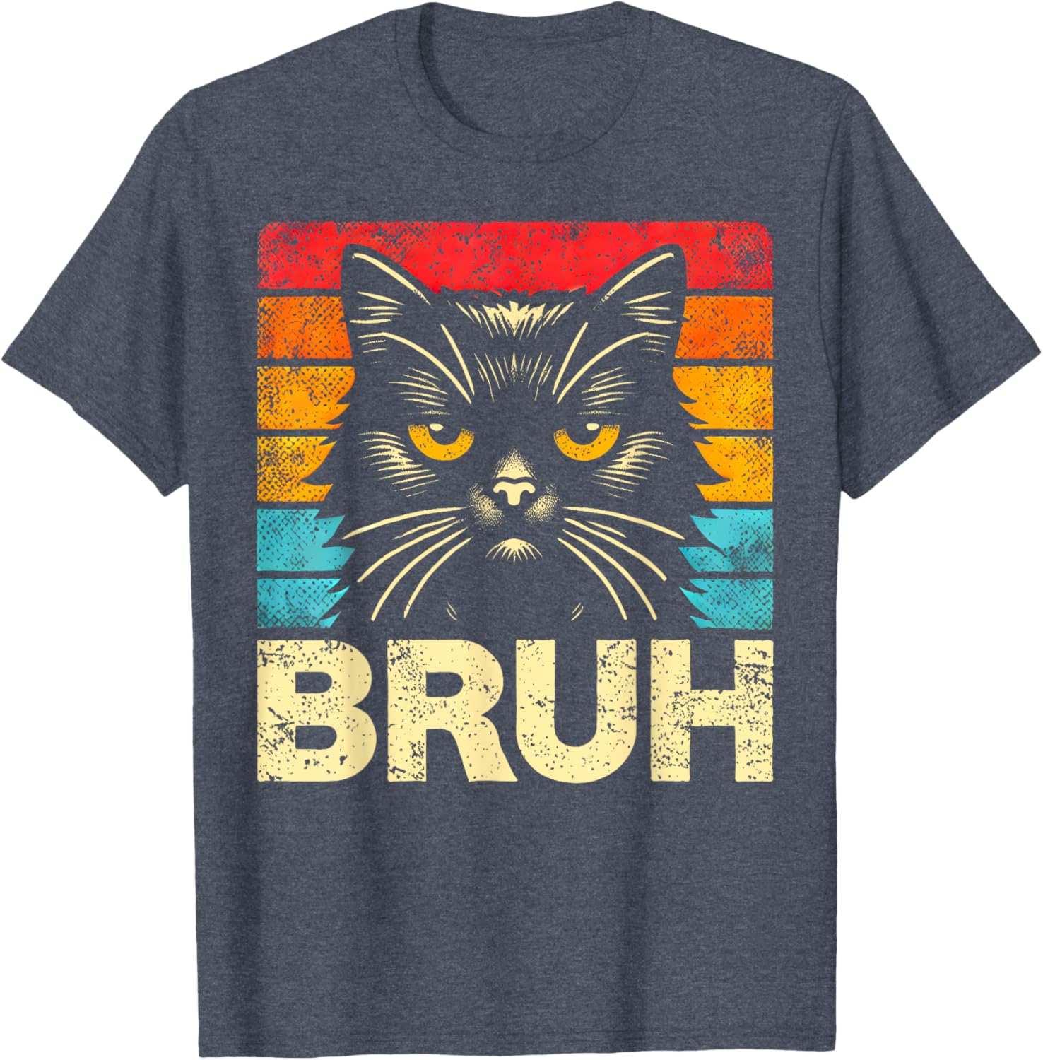 Funny Cat Bruh Meme T-Shirt for Boys, Girls, Kids, and Adults - 10