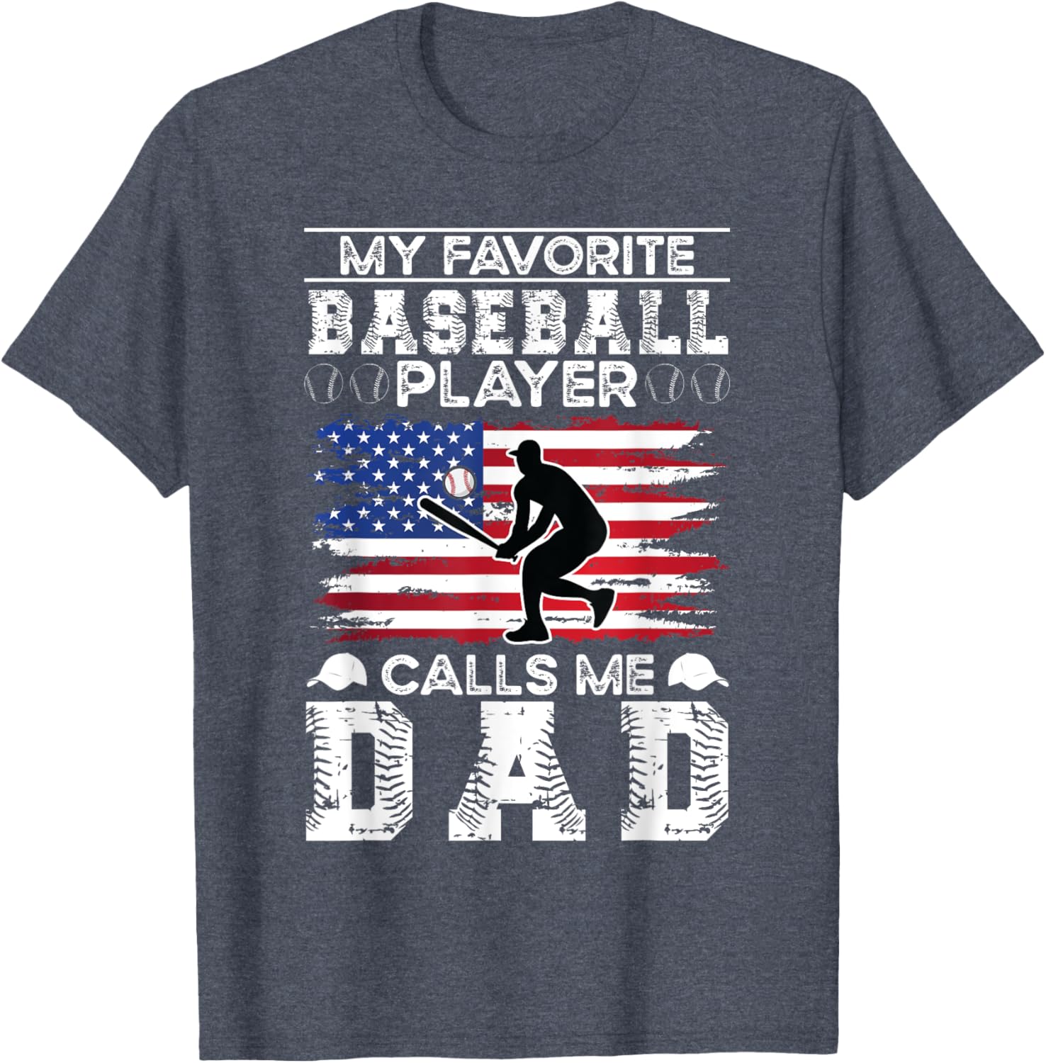 Cool Baseball Dad T-Shirt for Sports Lovers - Comfortable & Stylish Gear - 5