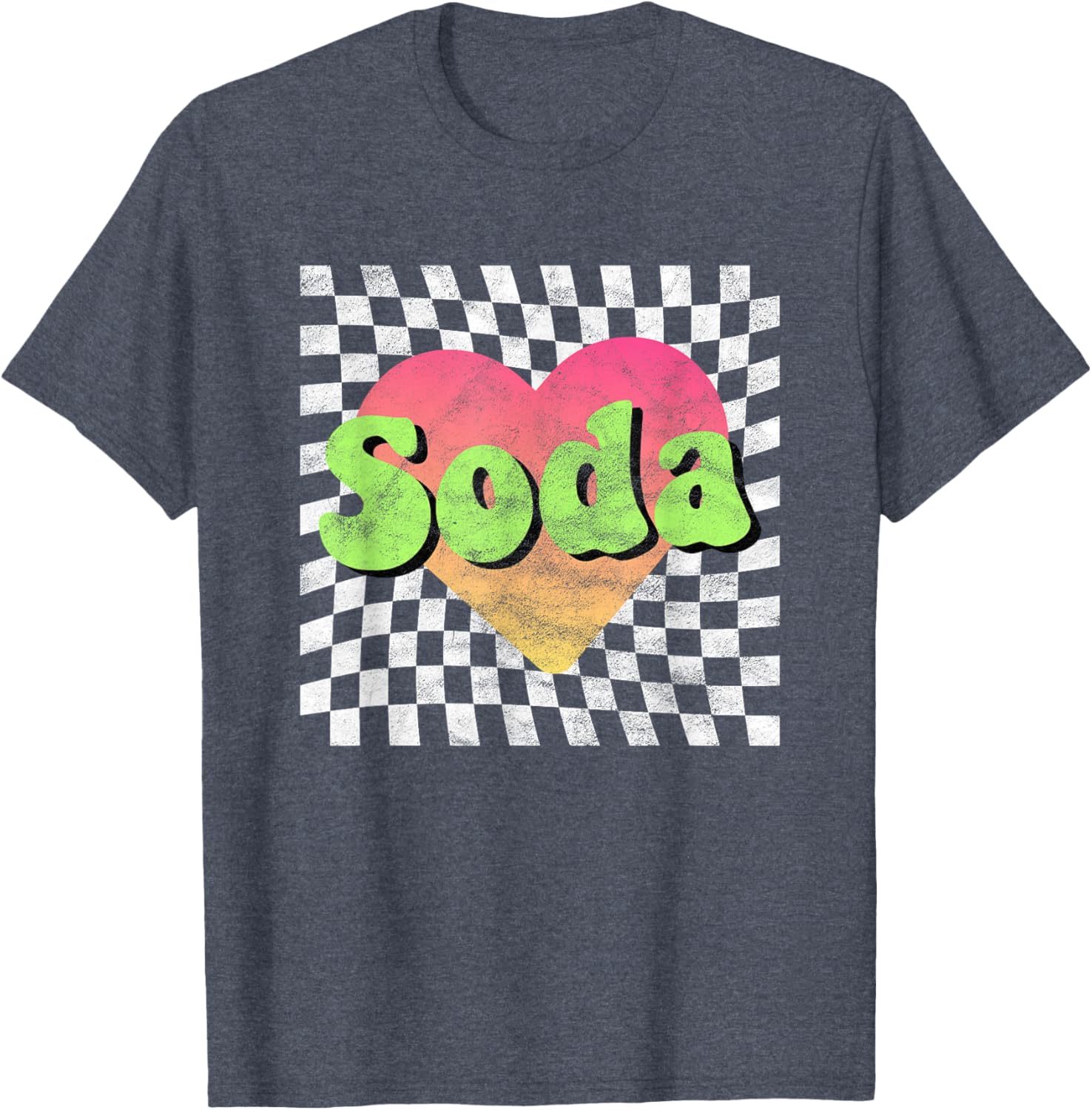 Soda Lover Heart Vintage Retro T-Shirt for Fun and Stylish Outfits - 20