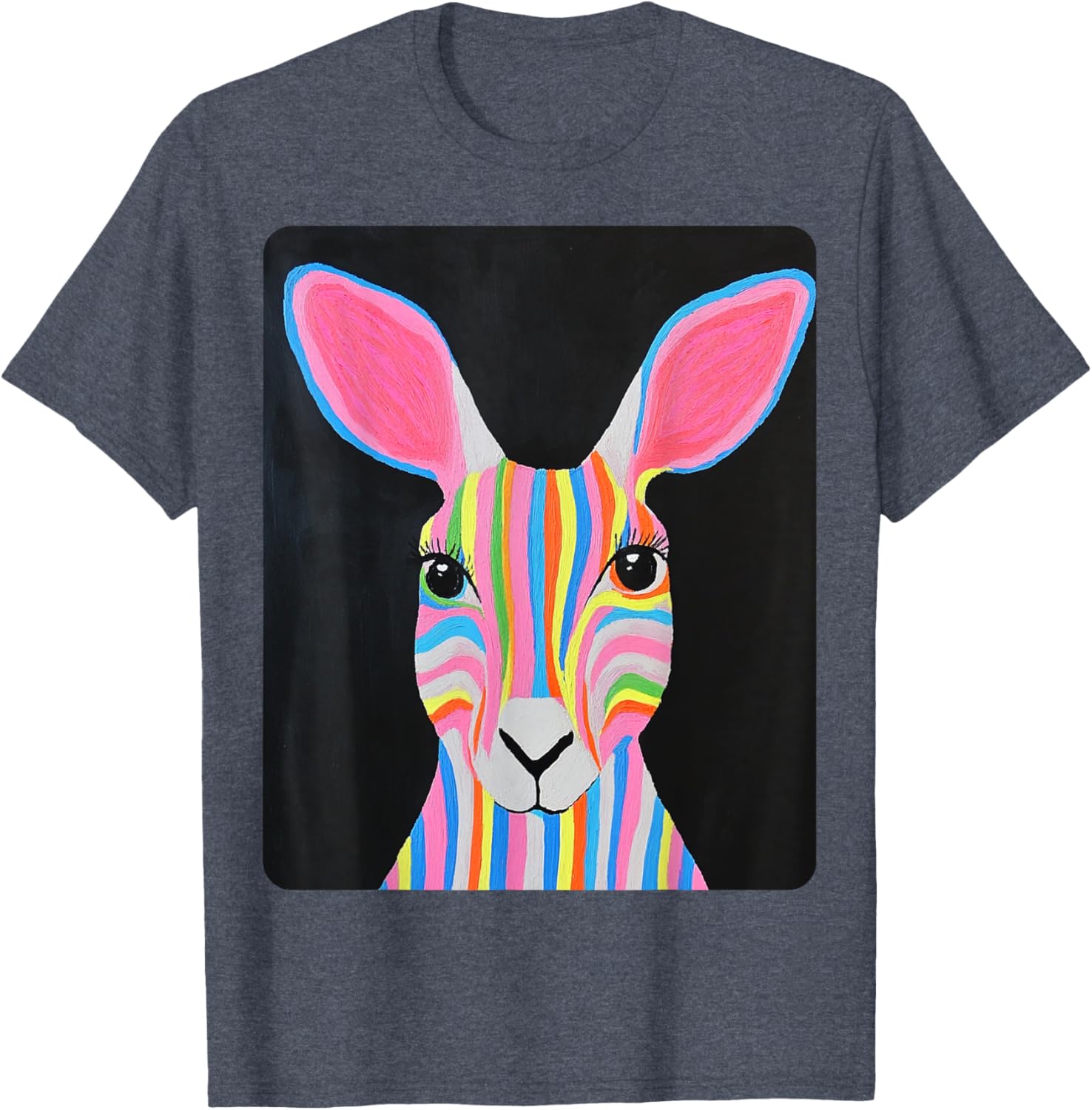 Vibrant Kangaroo Graphic T-Shirt for Style Lovers and Animal Fans - 11