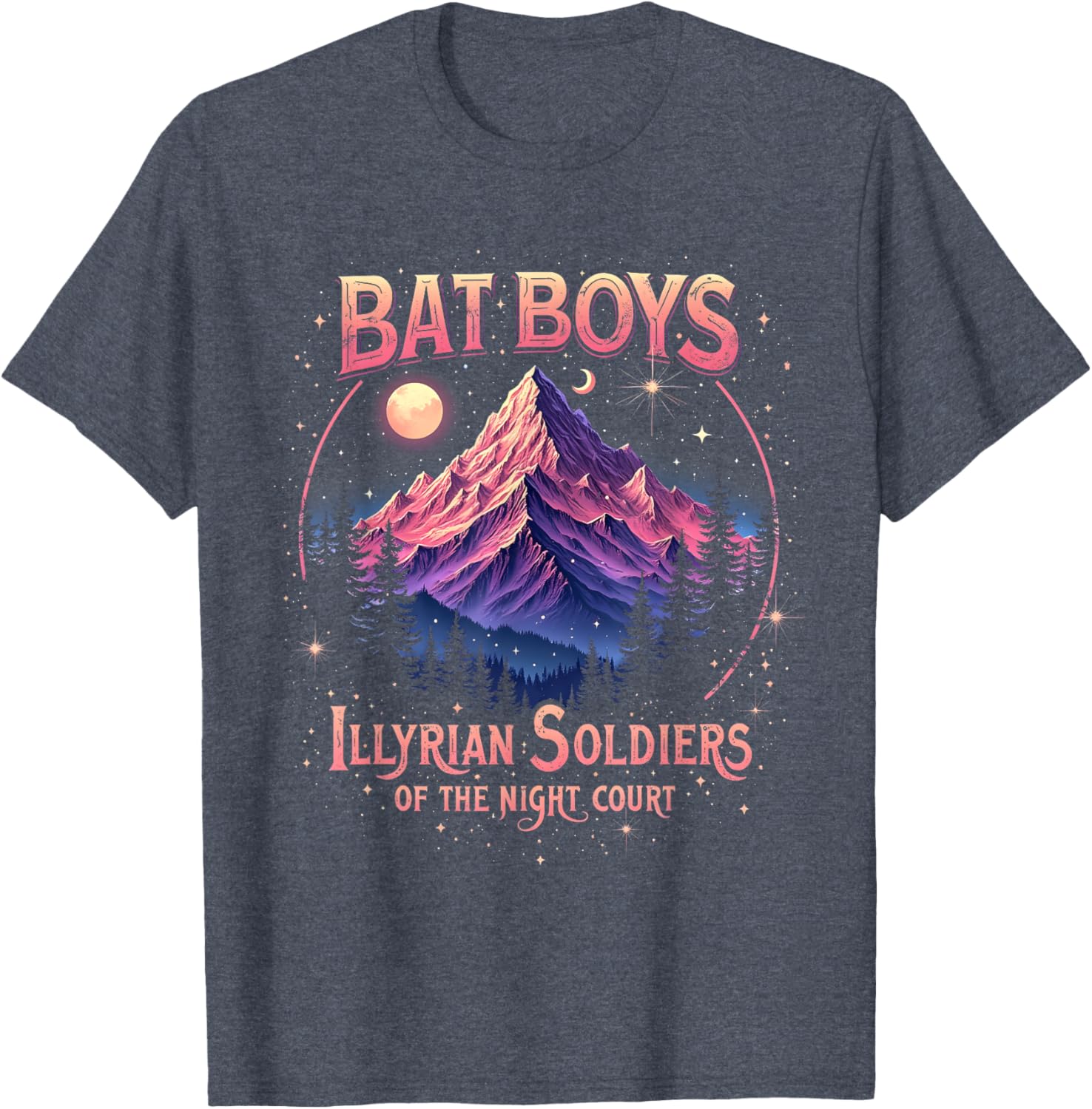 Bat Boys Night Court Bookish T-Shirt for Mountain Nesta Fans - 6