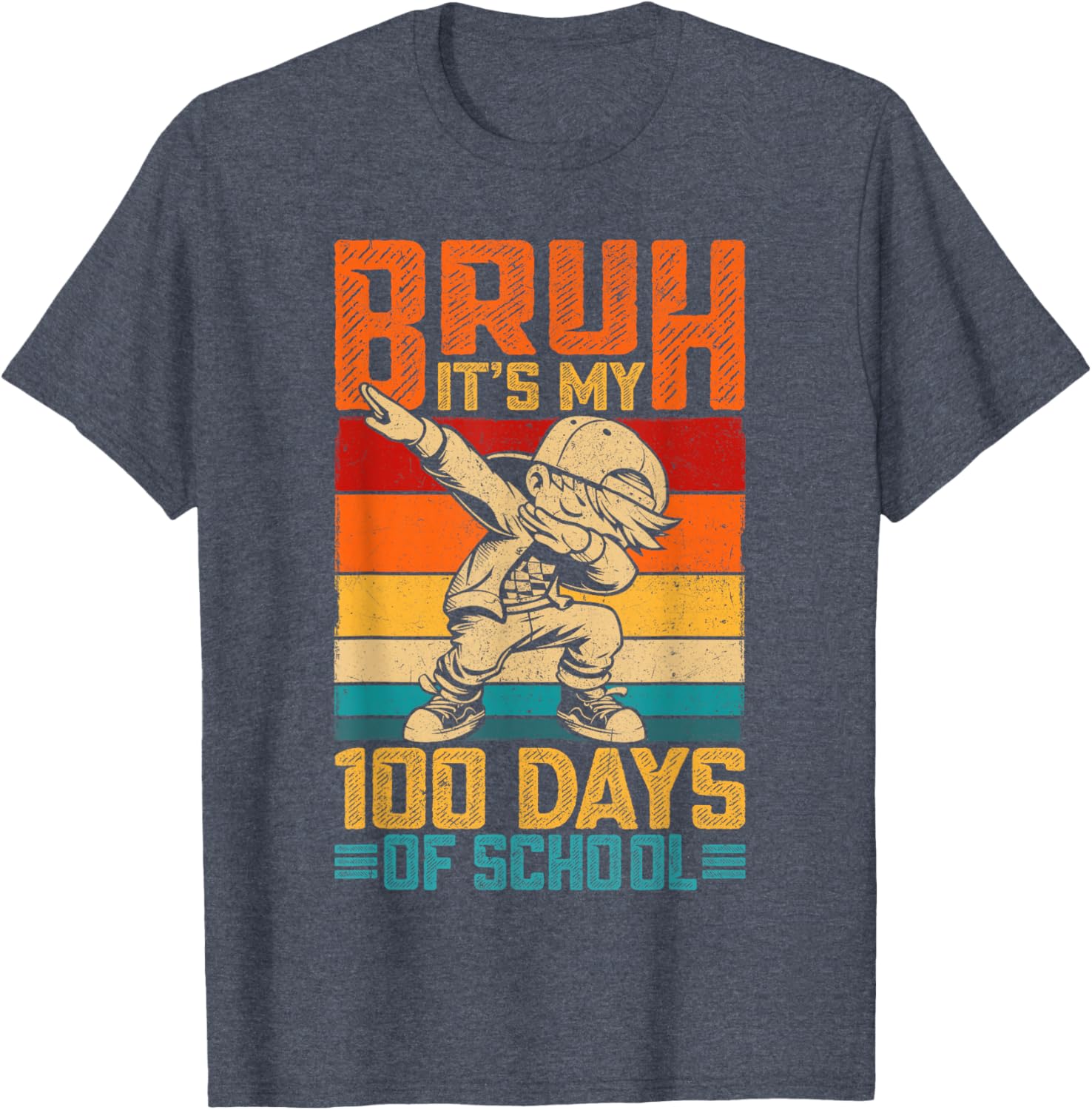 Boys 100 Days of School T-Shirt - Fun and Stylish 100th Day Celebration! - 1