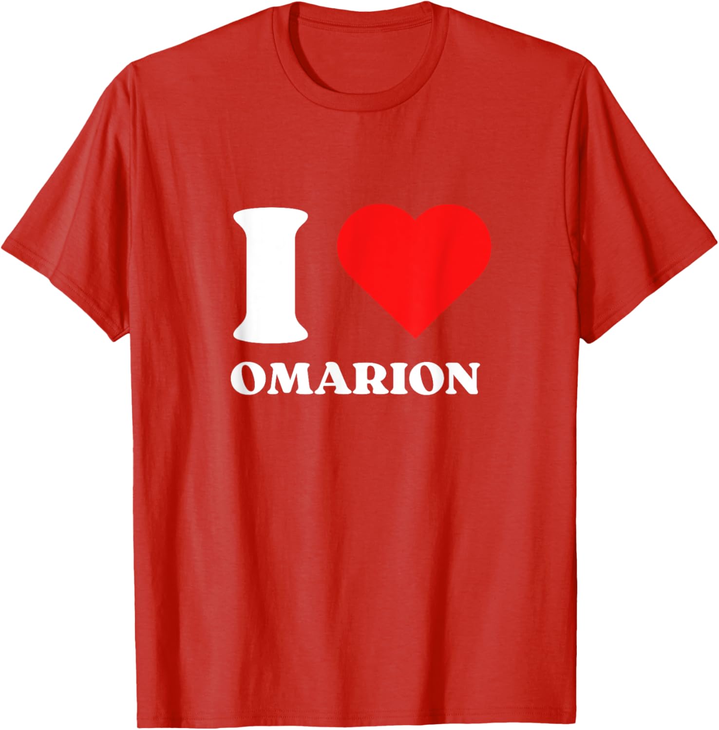 Trendy I Love Omarion Y2K Valentine's Day T-Shirt for Music Lovers - 15