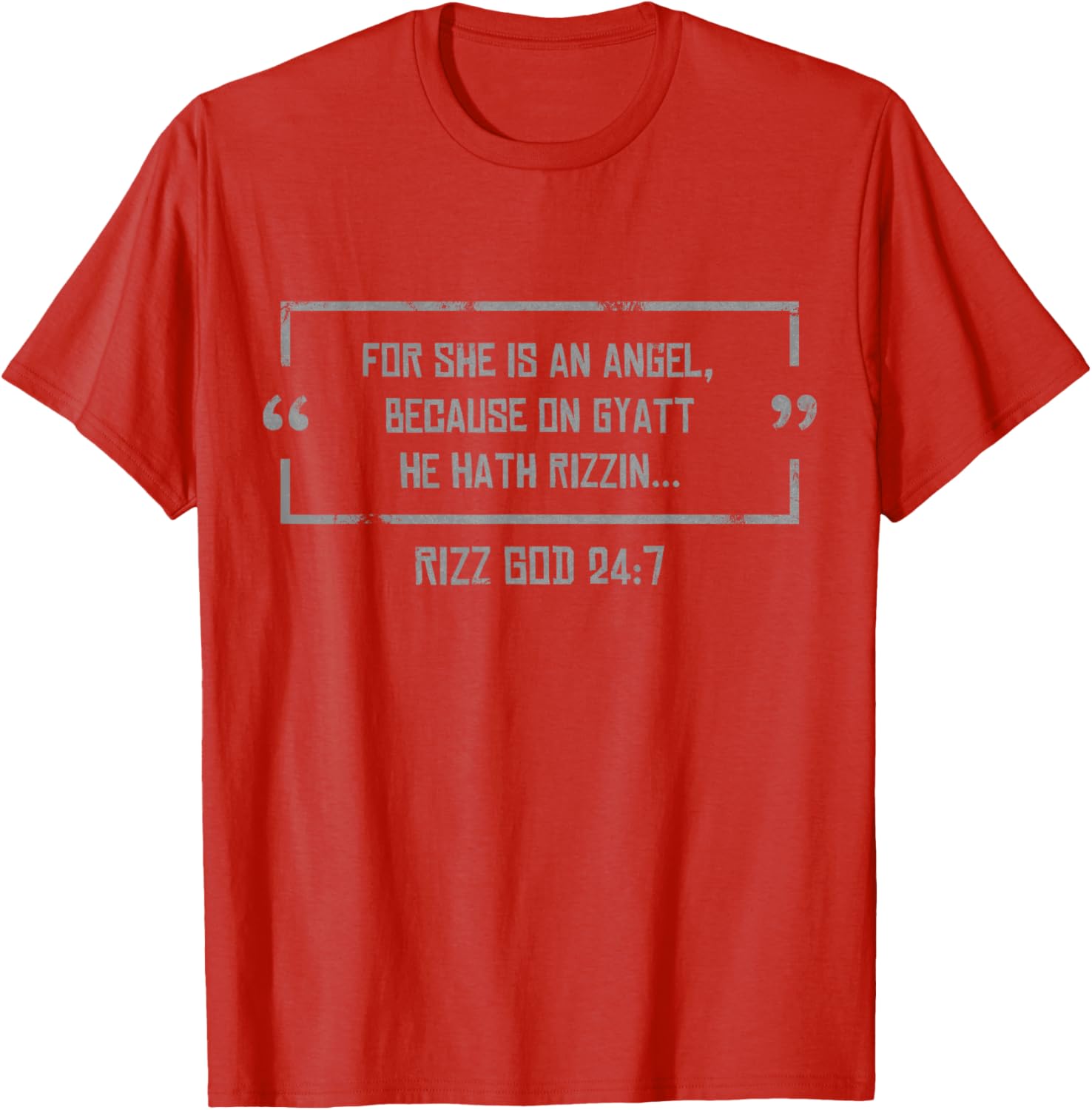 Rizz God T-Shirt - Funny Meme Design for Charisma Lovers - 11