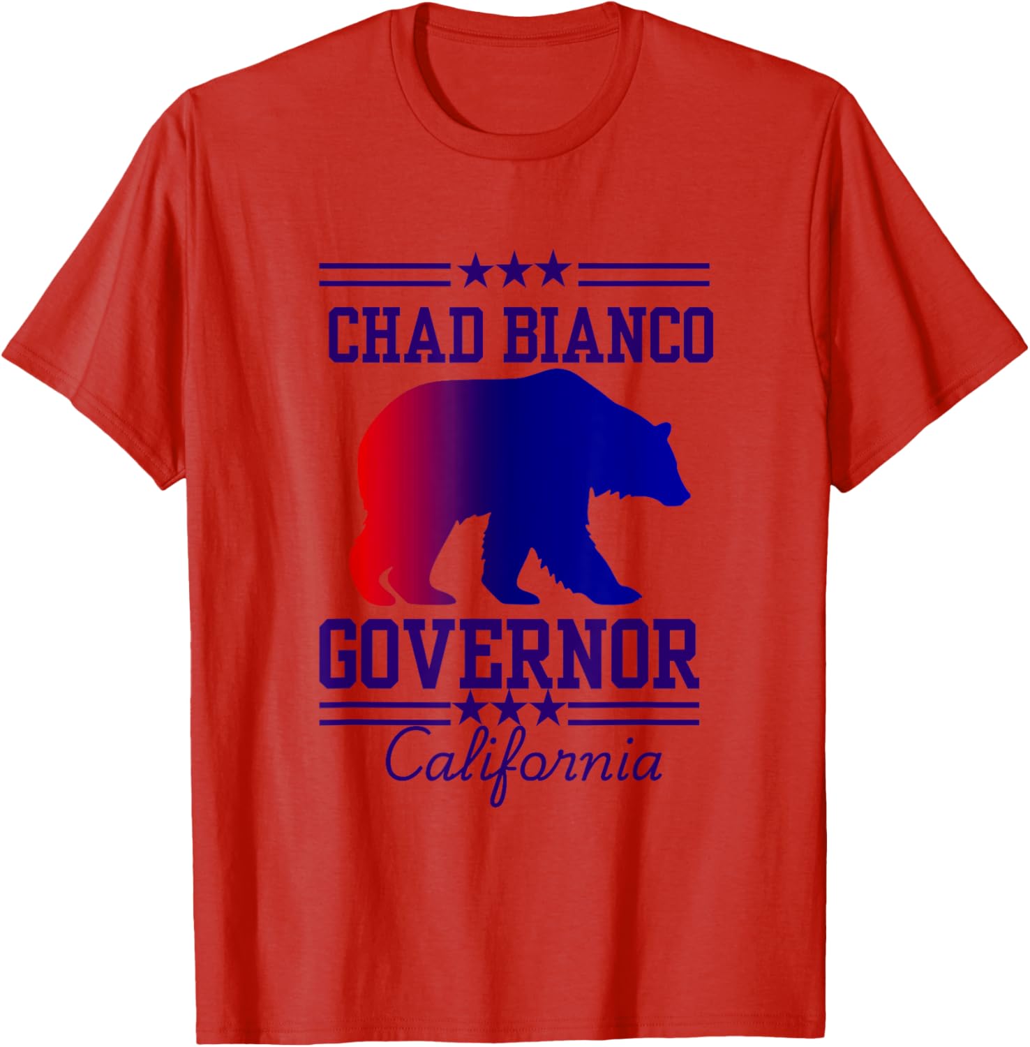 Sheriff Chad Bianco for Governor California Election T-Shirt Stylish Wear - 10