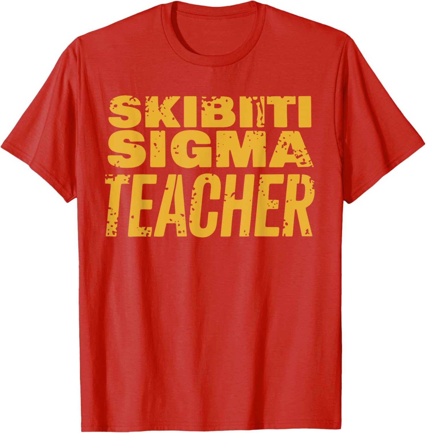 Funny Skibiti Sigma Teacher Appreciation Meme T-Shirt for Educators - 4