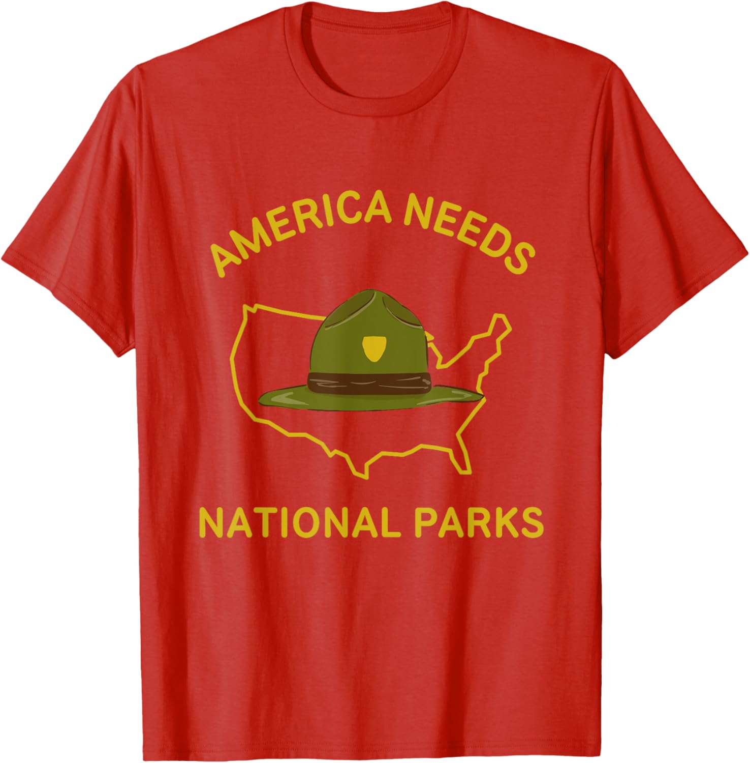 Support Our National Parks T-Shirt - America Needs National Parks Gear - 20
