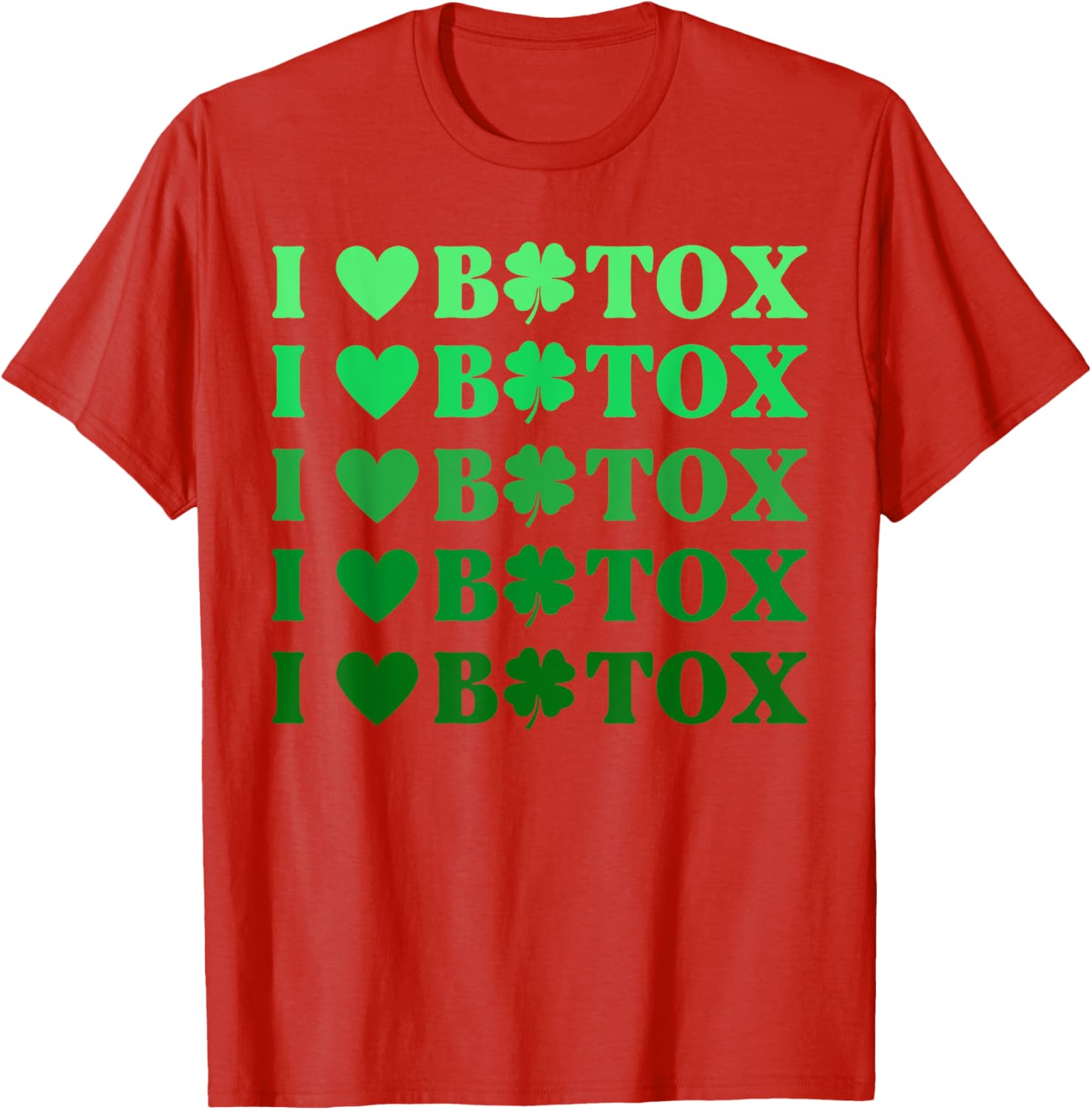 St Patrick's Day Botox Dealer Nurse Esthetician T-Shirt for Fun Festivities - 8