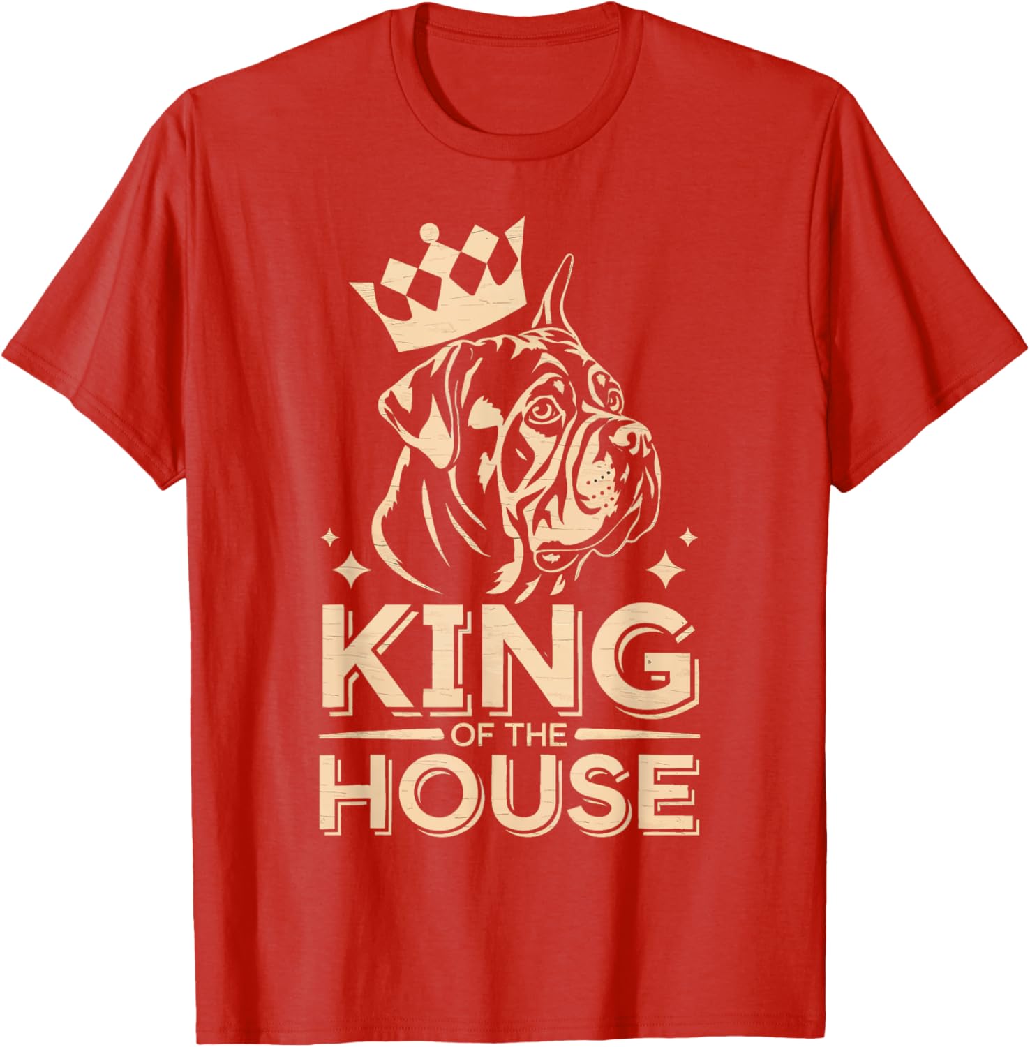 Cane Corso King of the House T-Shirt for Dog Lovers and Owners - 2