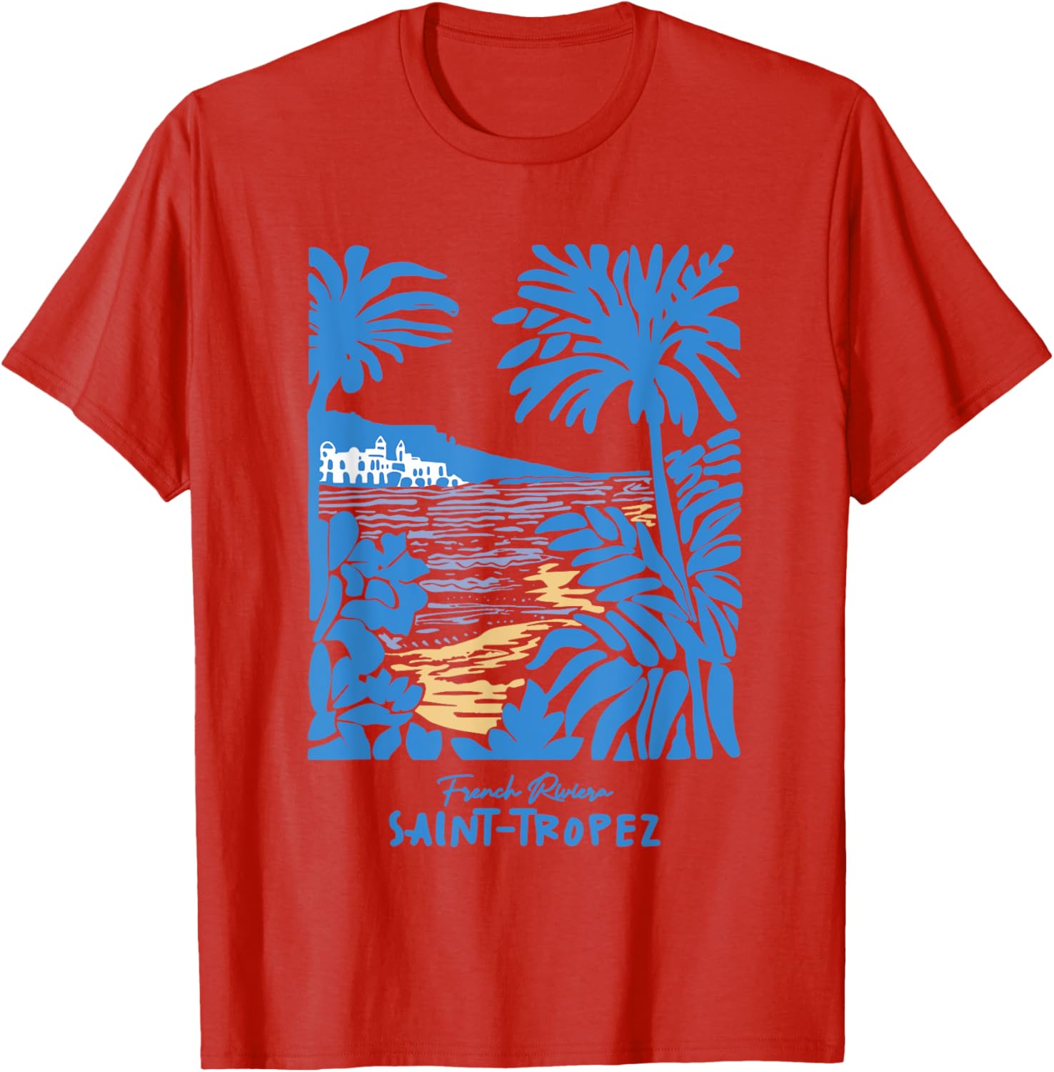Saint Tropez French Riviera Vacation T-Shirt for Trendy Style Lovers - 6