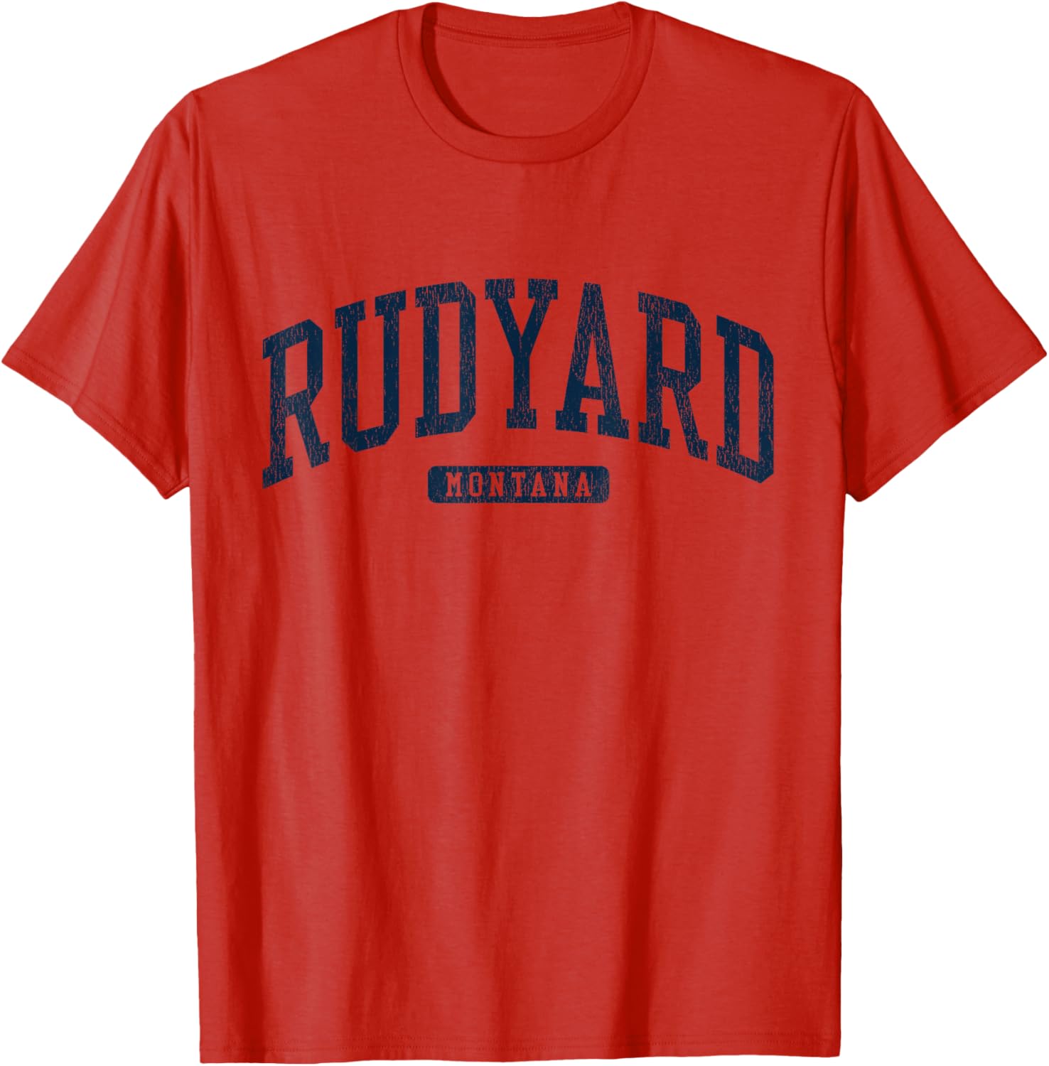 Rudyard Montana College Blue T-Shirt for Stylish University Fans - 15