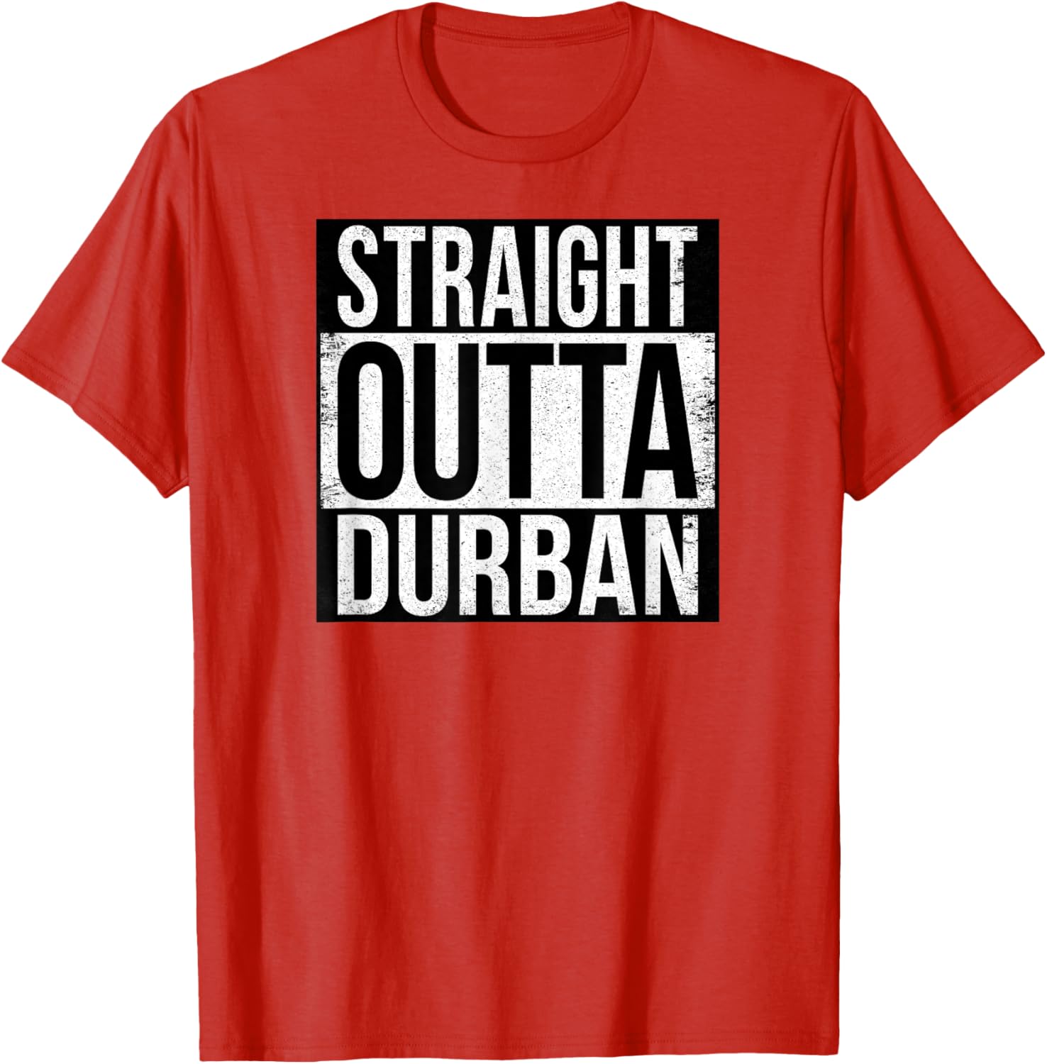 Straight Outta Durban Graphic T-Shirt for Trendy Casual Style - 25