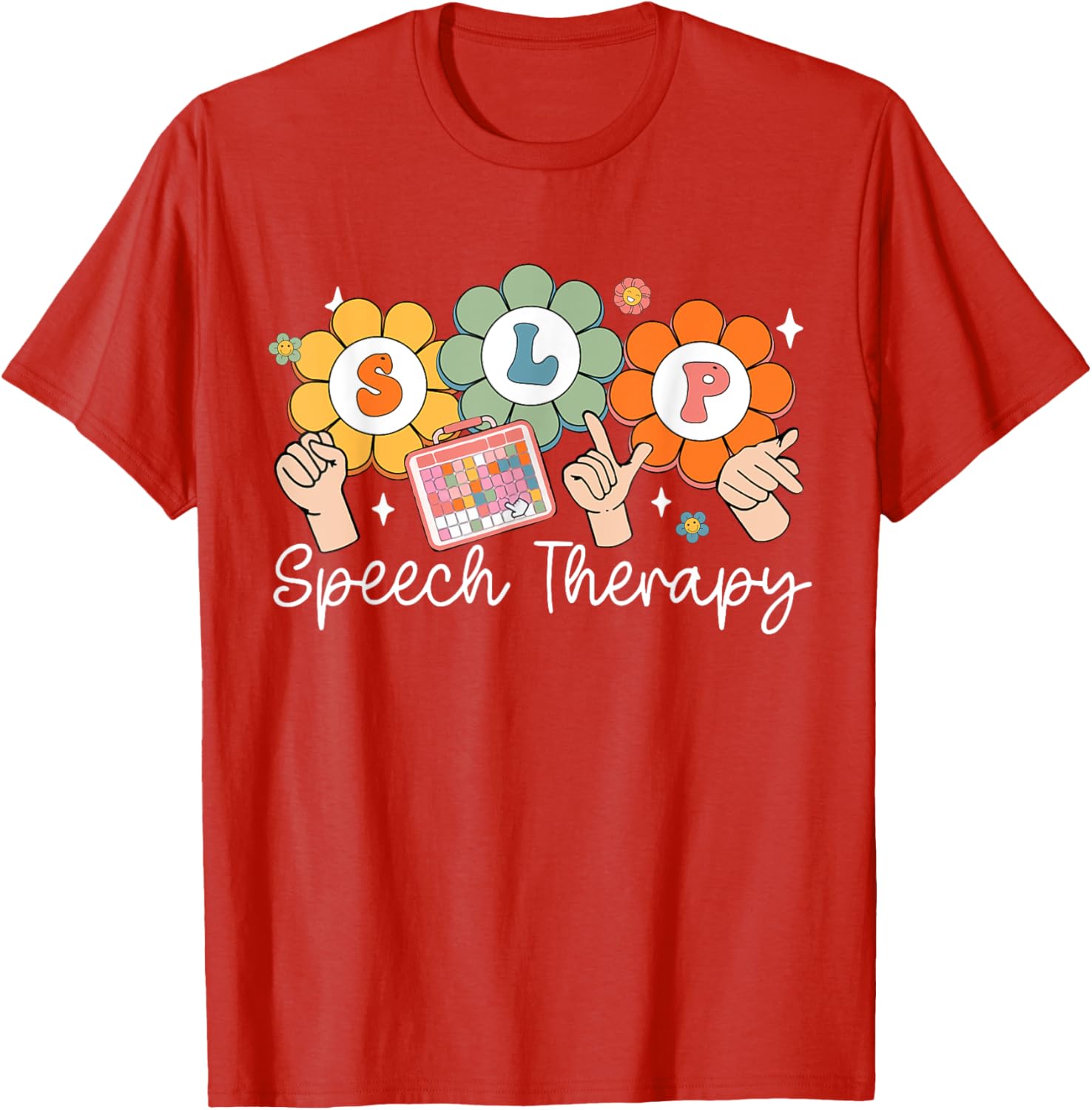 Therapy Speech Language Pathologist SLP T-Shirt for Speech Therapists - 10