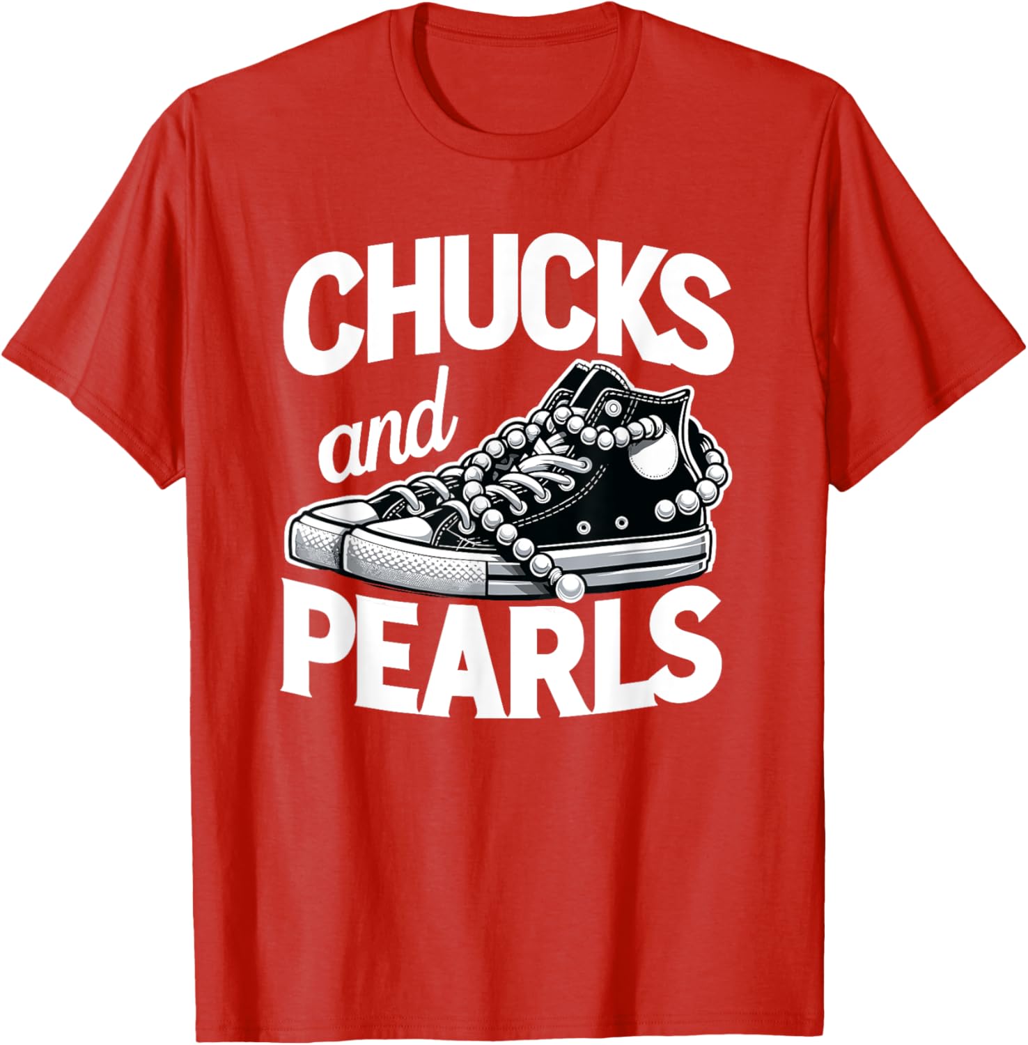 Chucks Cute Women's Pearl T-Shirt for Stylish Comfort and Elegance - 27