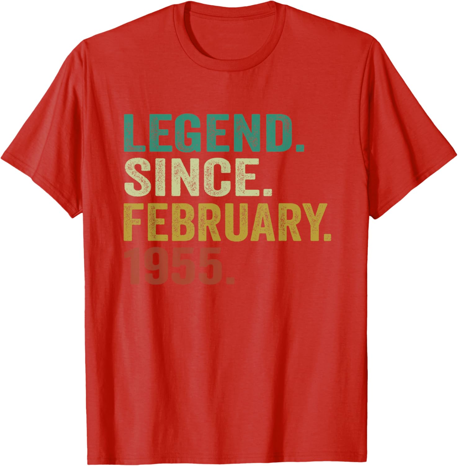 70th Birthday T-Shirt Celebrating 70 Years of Legend Since 1955 - 14