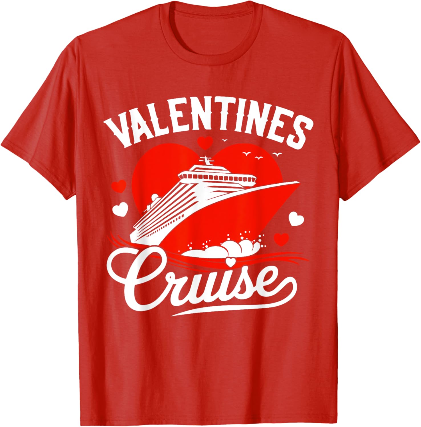Valentine's Day Cruise Matching Couple T-Shirts for Sweet Vacation Fun - 11