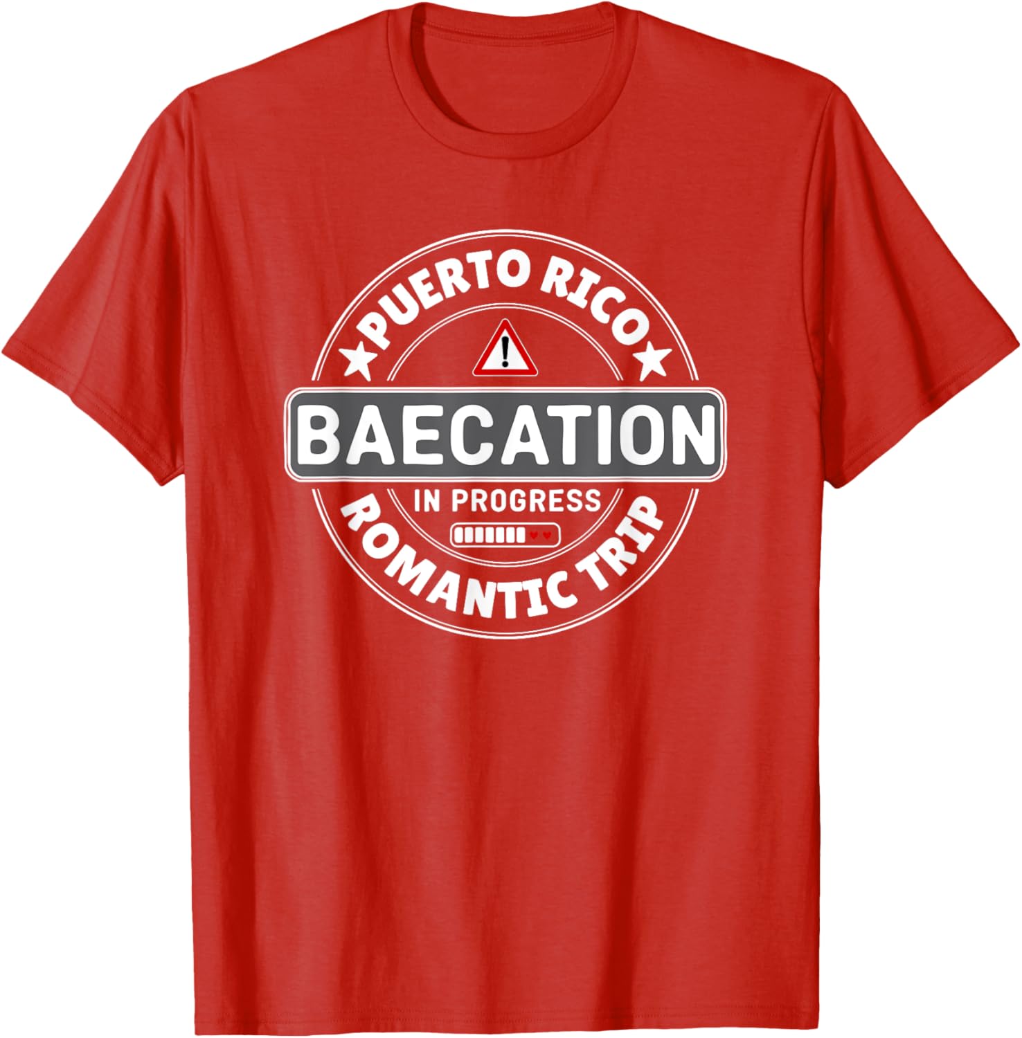 Couples Matching 1st Puerto Rico Baecation Romantic Travel T-Shirt - 7