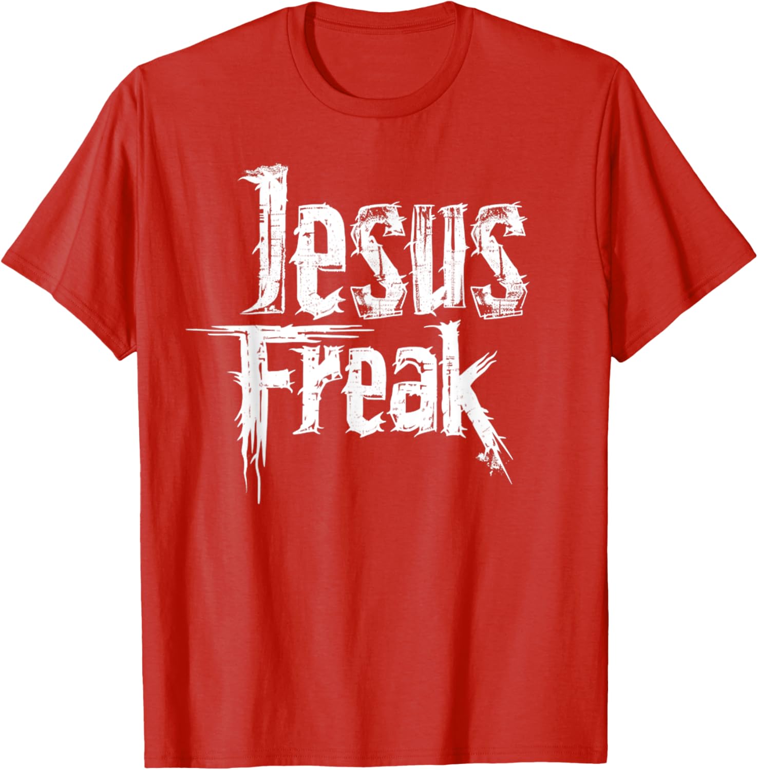 Vintage Jesus Freak Grunge Style T-Shirt for Christian Fashion Lovers - 2