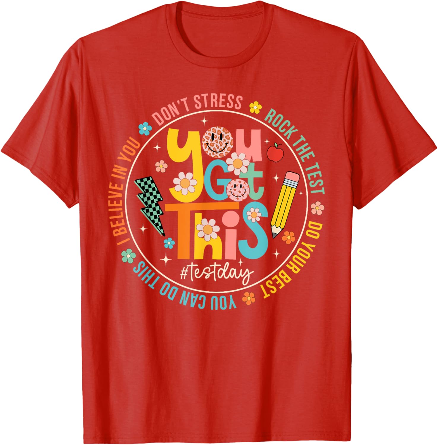 You Got This Test Day T-Shirt for Boys and Girls - Rock the Test! - 9