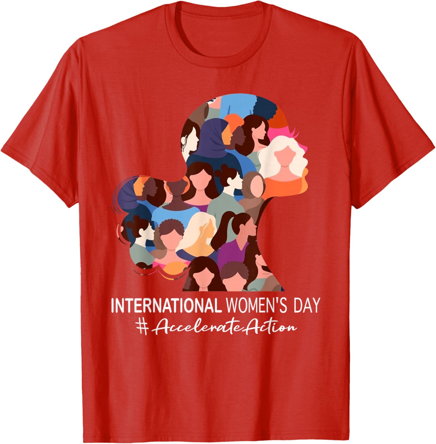 Accelerate Action Women's Day 2025 T-Shirt Stylish Comfort for Everyday Wear - 7
