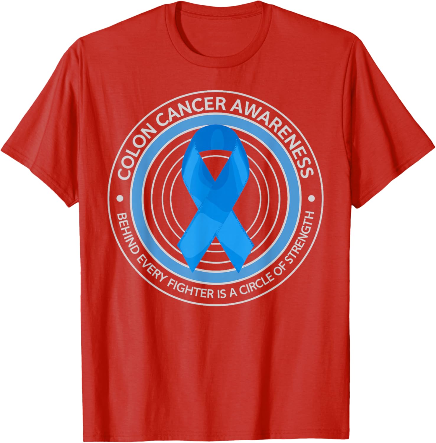 Colon Cancer Awareness T-Shirt for Colorectal Cancer Month Celebration - 5