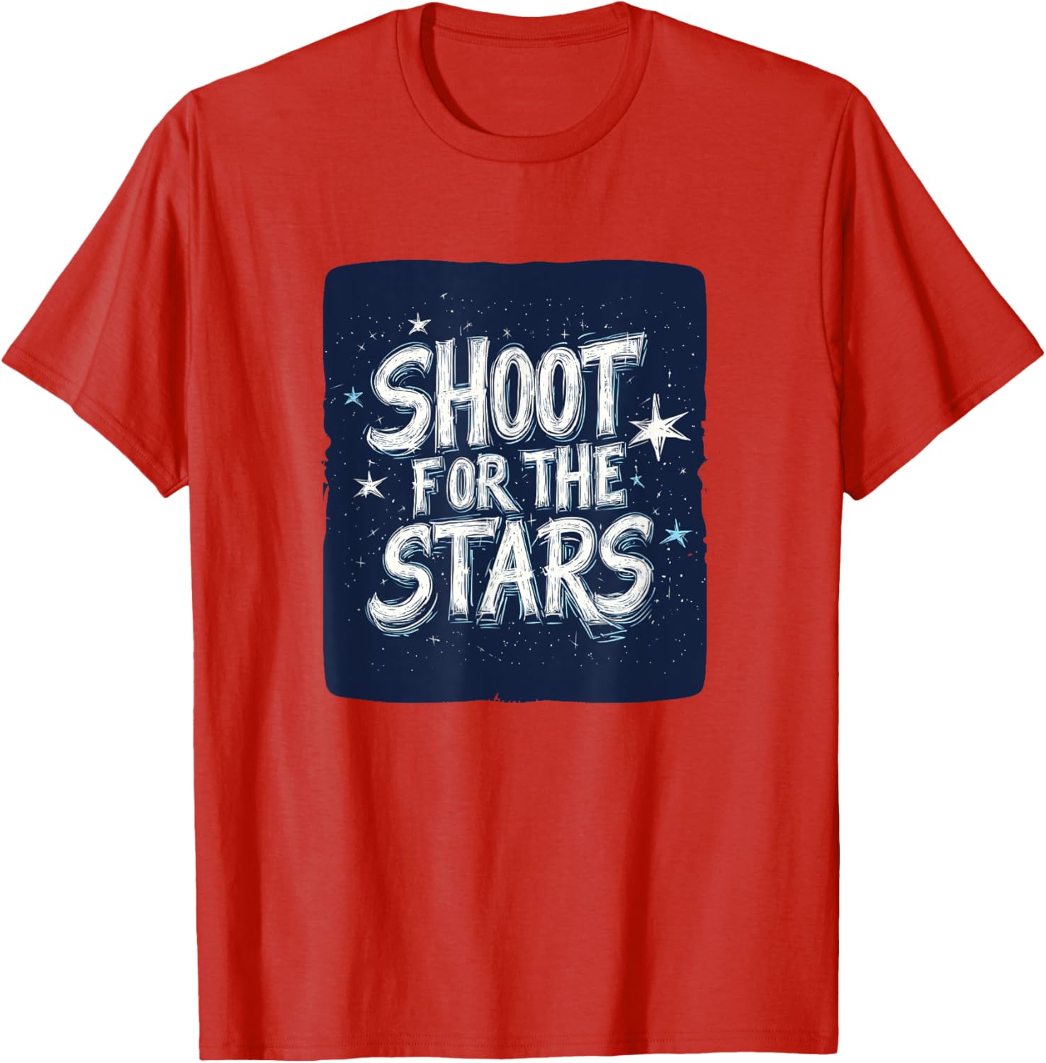 Awesome Shoot for the Stars Statement T-Shirt for Trendy Style - 1