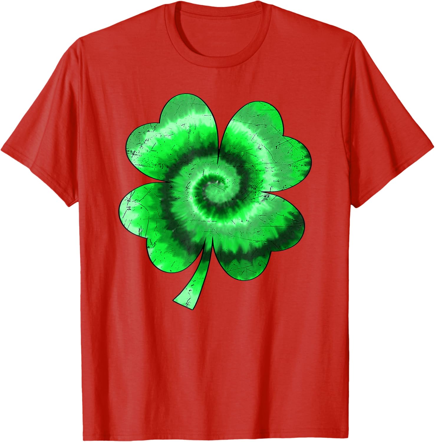Tie Dye Shamrock T-Shirt for St Patrick's Day - Fun for All Ages - 16