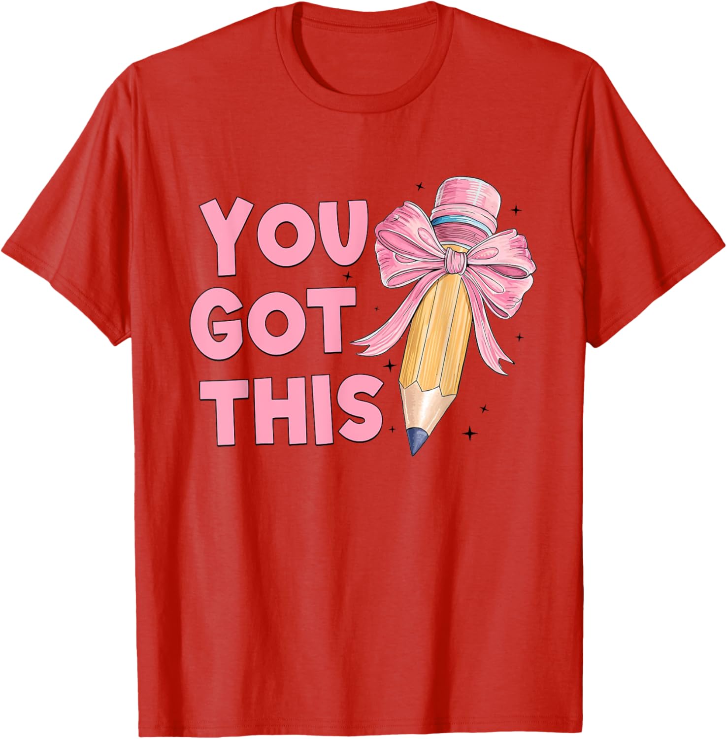 Coquette Bow Teacher Testing Day T-Shirt for Women - Fun & Stylish Design - 1