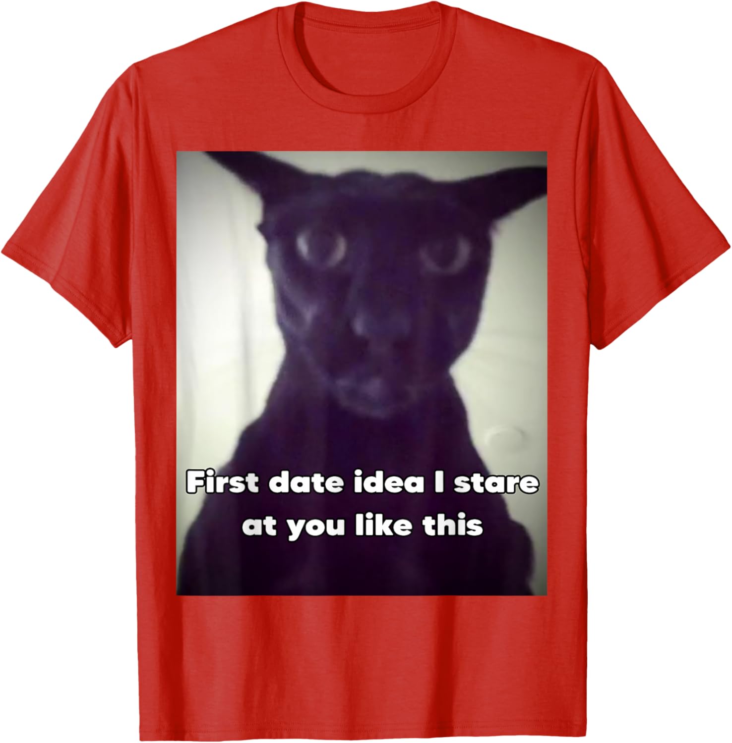Funny Evil Larry Cat T-Shirt for Meme Lovers - Unisex Apparel for All Ages - 3