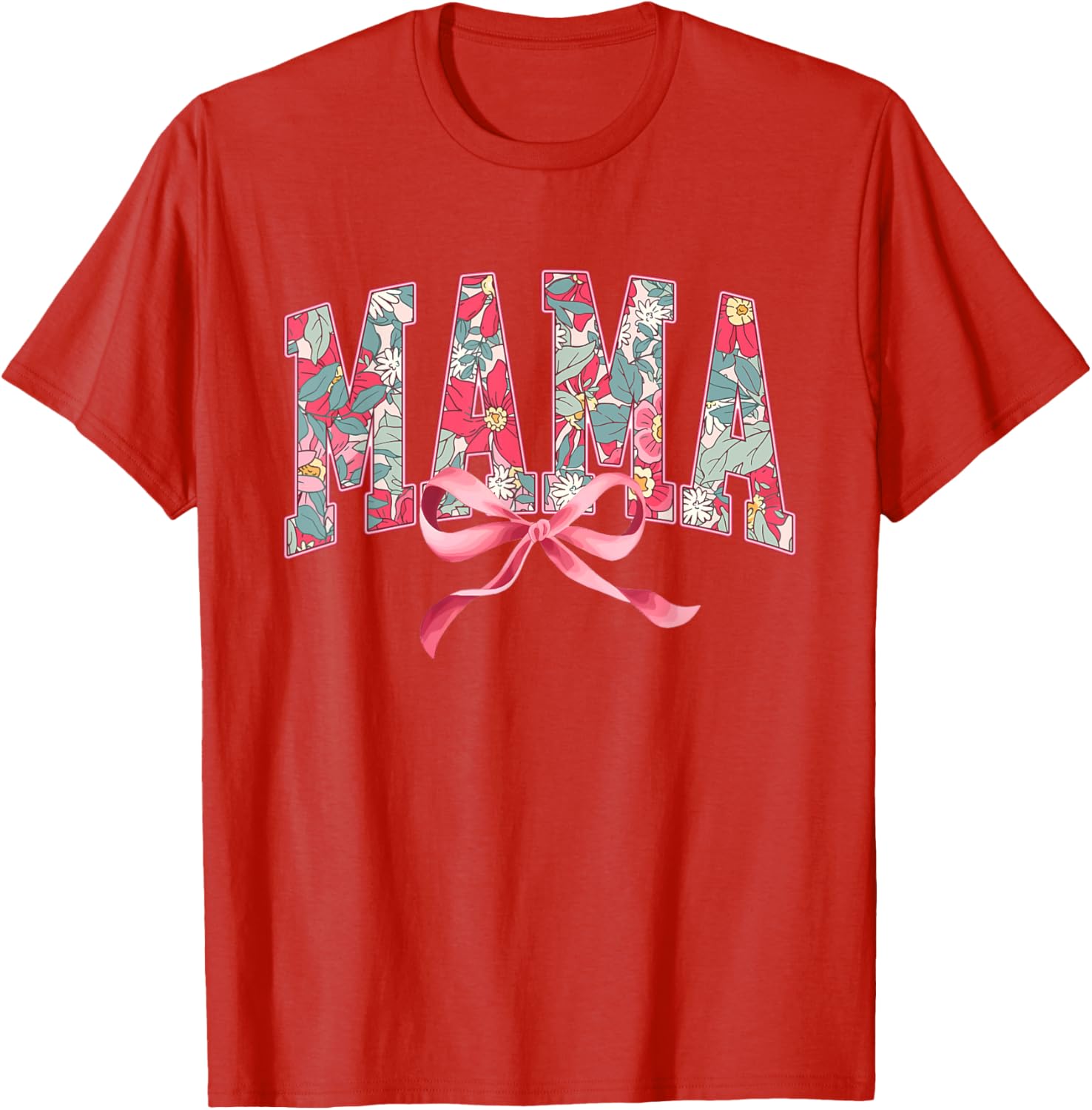 Mama Floral T-Shirt for Mother's Day - Perfect Gift for Moms and Grandmas - 1