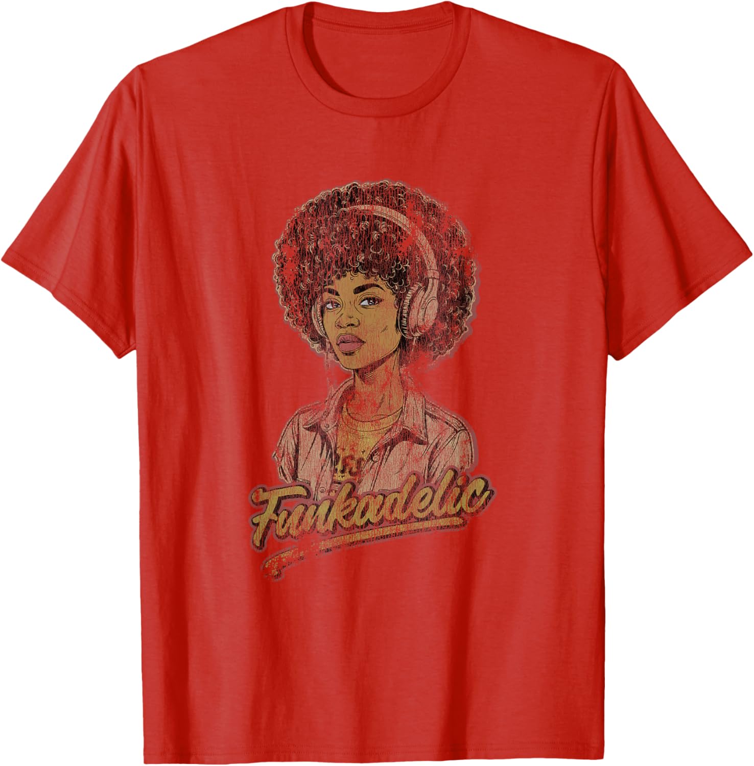70s Funk Afro Women Soul Retro Vintage Graphic T-Shirt for Cool Style - 27