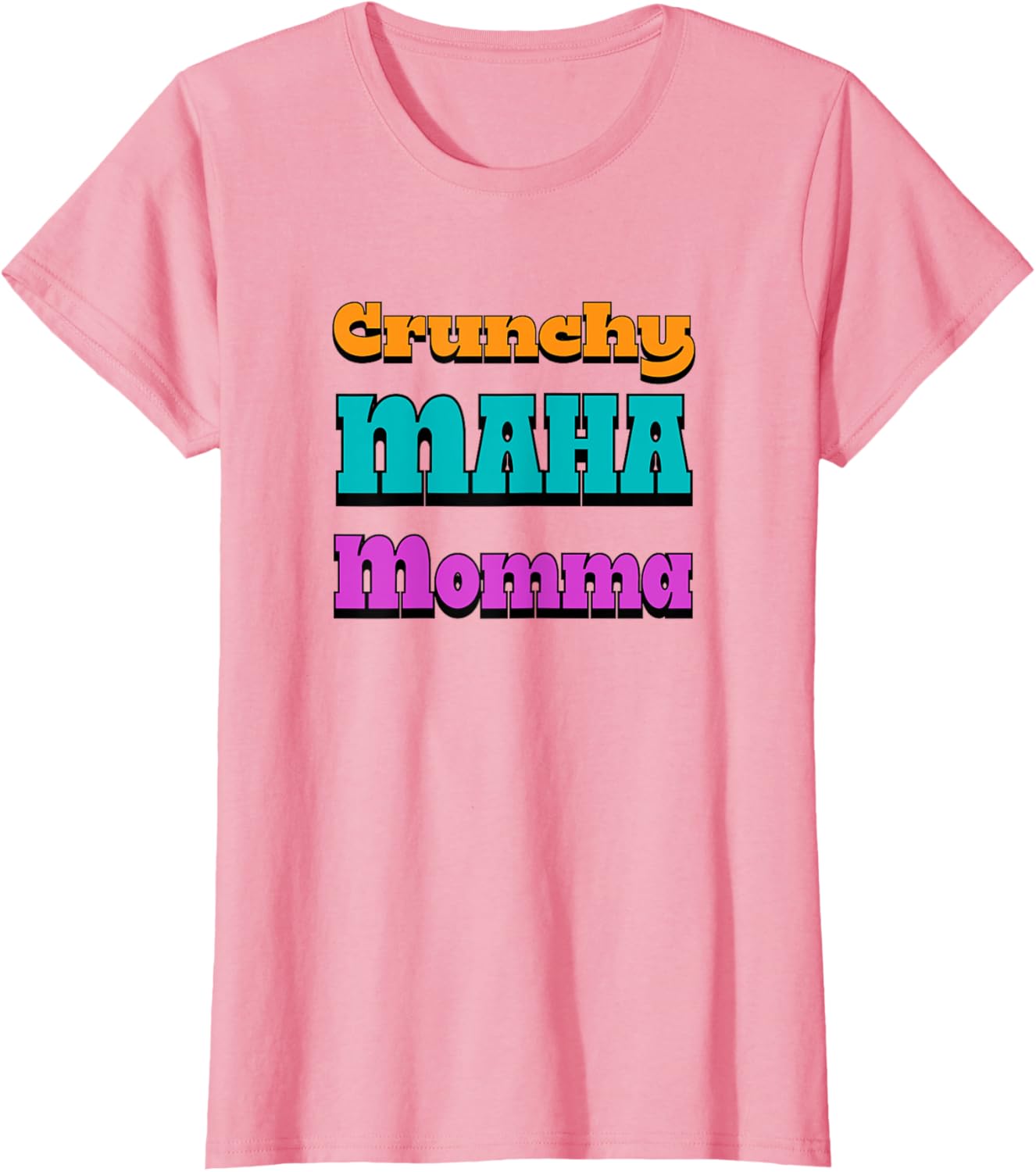 Crunchy MAHA Momma T-Shirt for Cool Moms - Stylish & Comfortable Apparel - 17