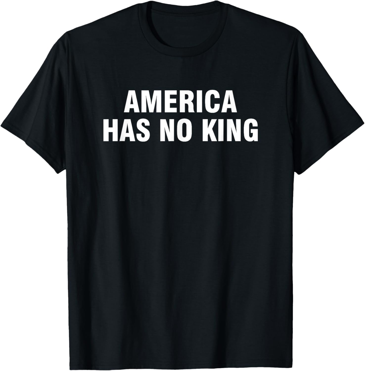 America Has No King T-Shirt - Classic Casual Tee for Patriotic Wear - 5