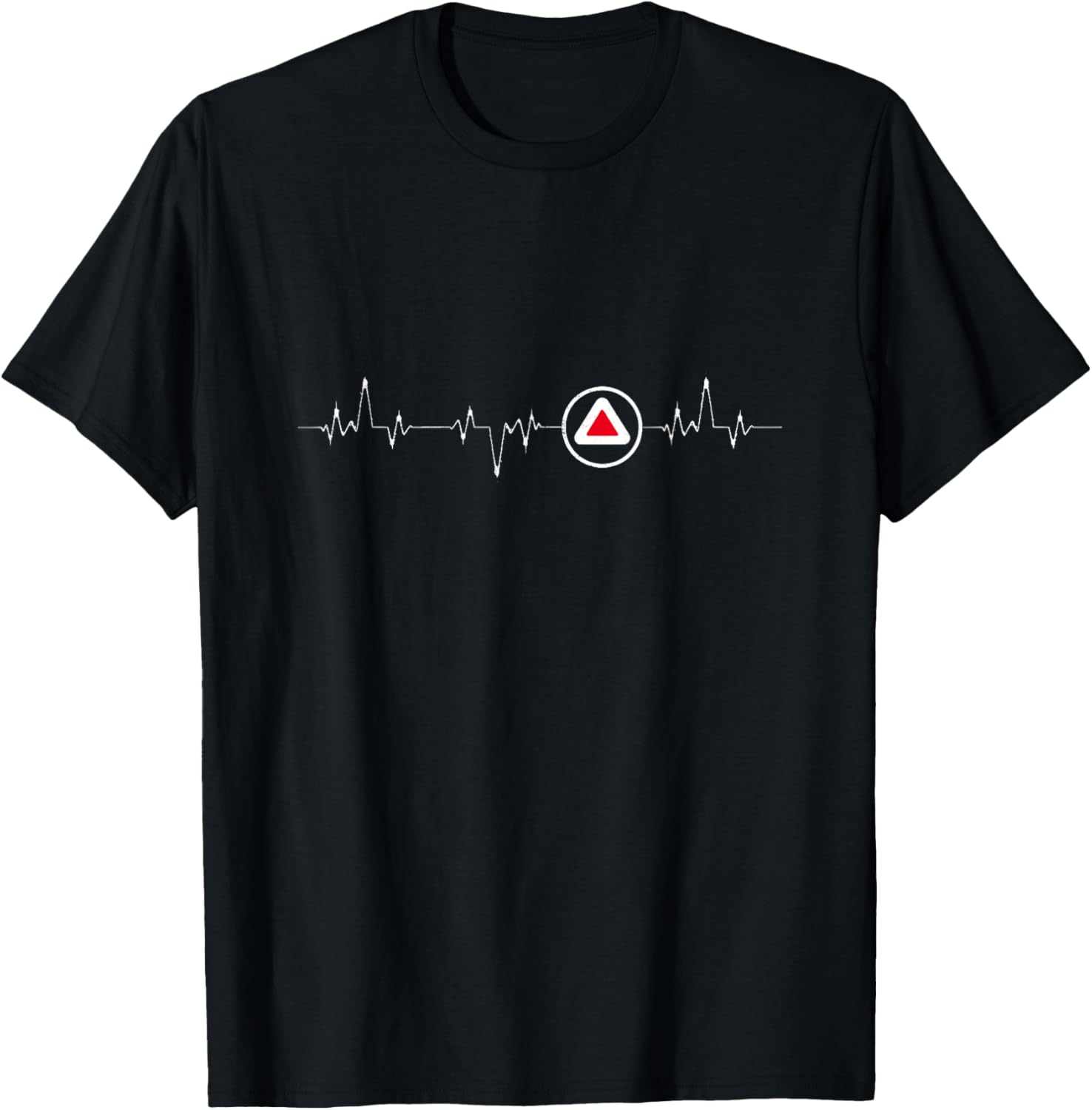 Sober AA Recovery Heartbeat T-Shirt for Men and Women, Embrace Sobriety - 22