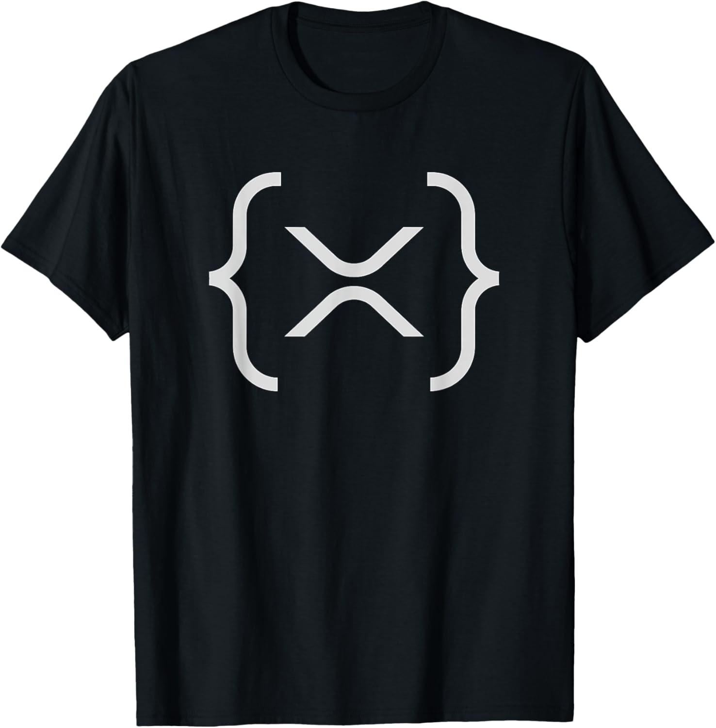 XRP Ledger Ripple White LogoMark T-Shirt for Cryptocurrency Fans - 2
