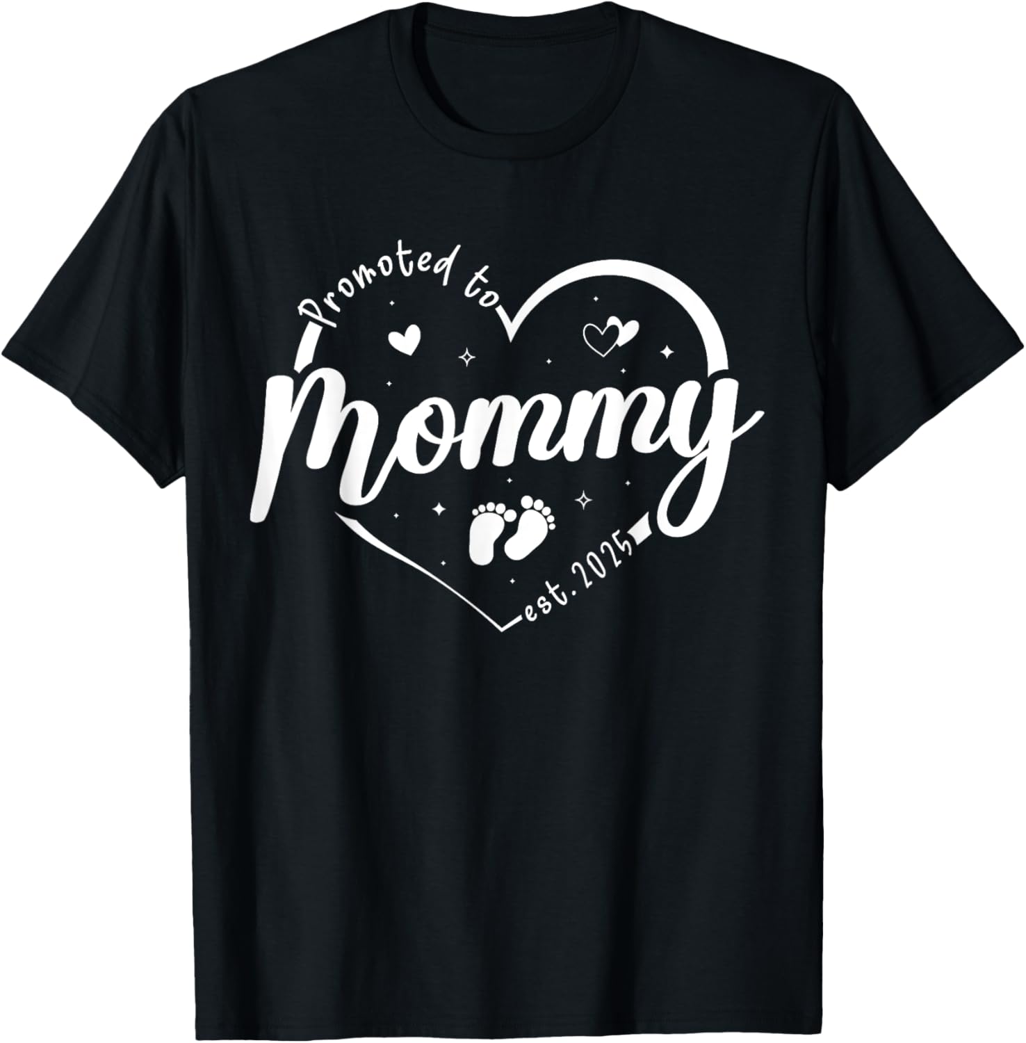 Promoted to Mommy 2025 Soon to Be Mom Mothers Day T-Shirt Gift - 4