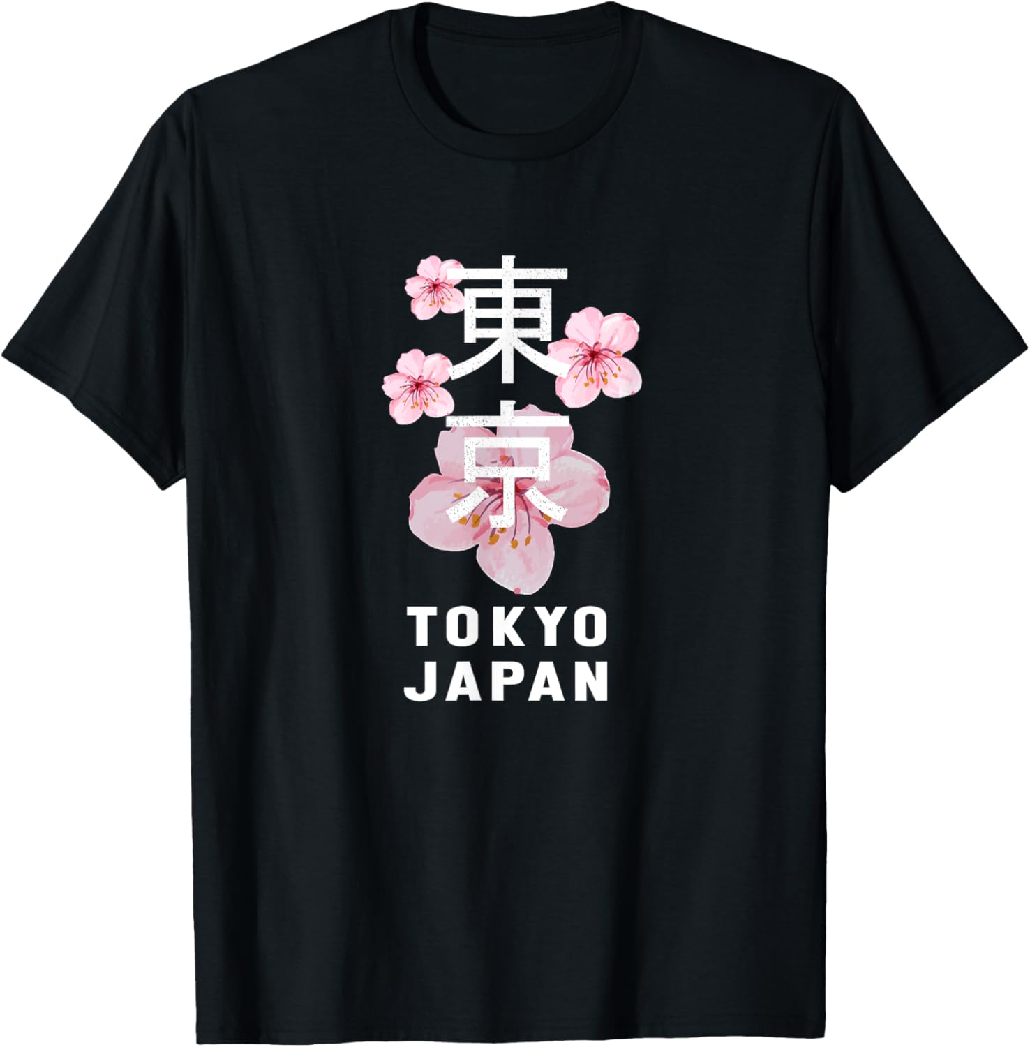 Tokyo Pink Cherry Blossoms T-Shirt Perfect for Spring Fashion Lovers - 5