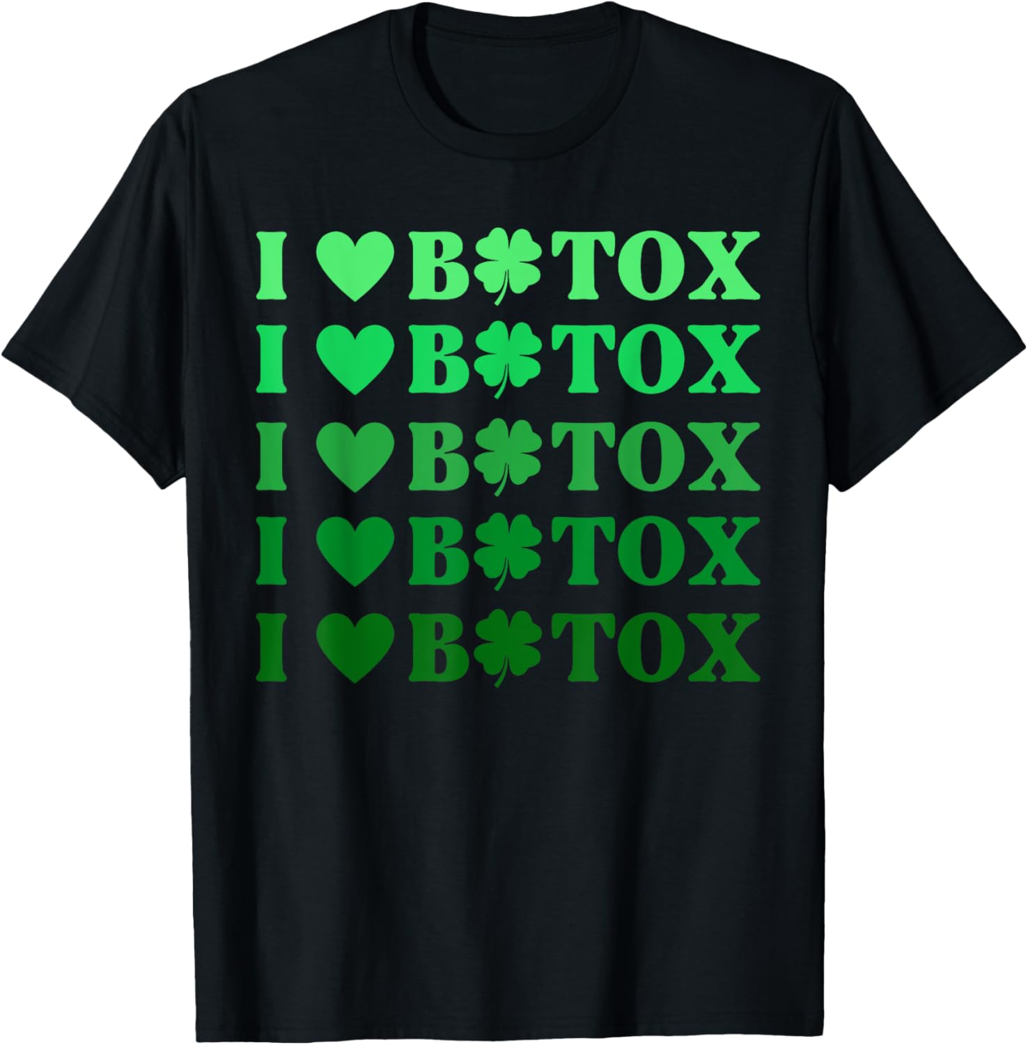 St Patrick's Day Botox Dealer Nurse Esthetician T-Shirt for Fun Festivities - 2