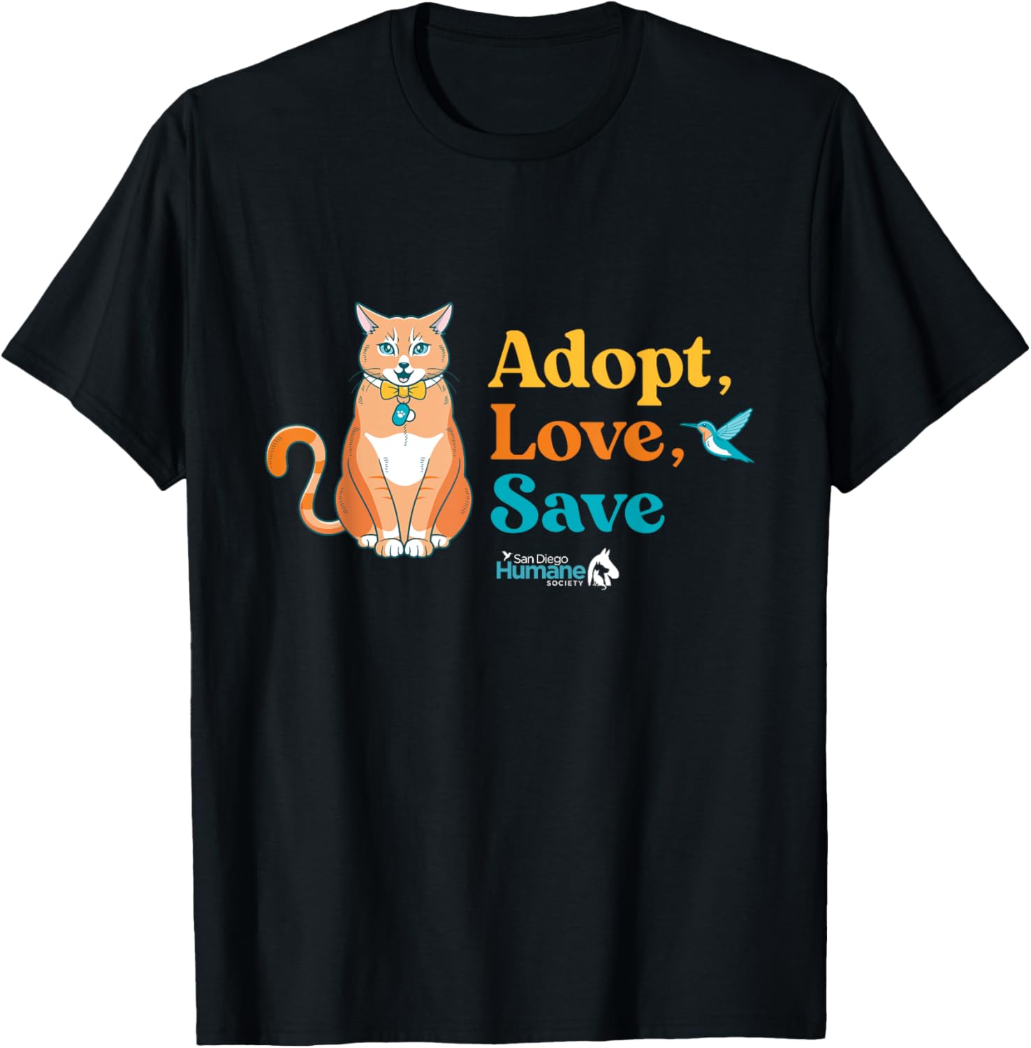 Adopt Love Save Rescue Cat T-Shirt for Men and Women - Perfect Gift! - 13