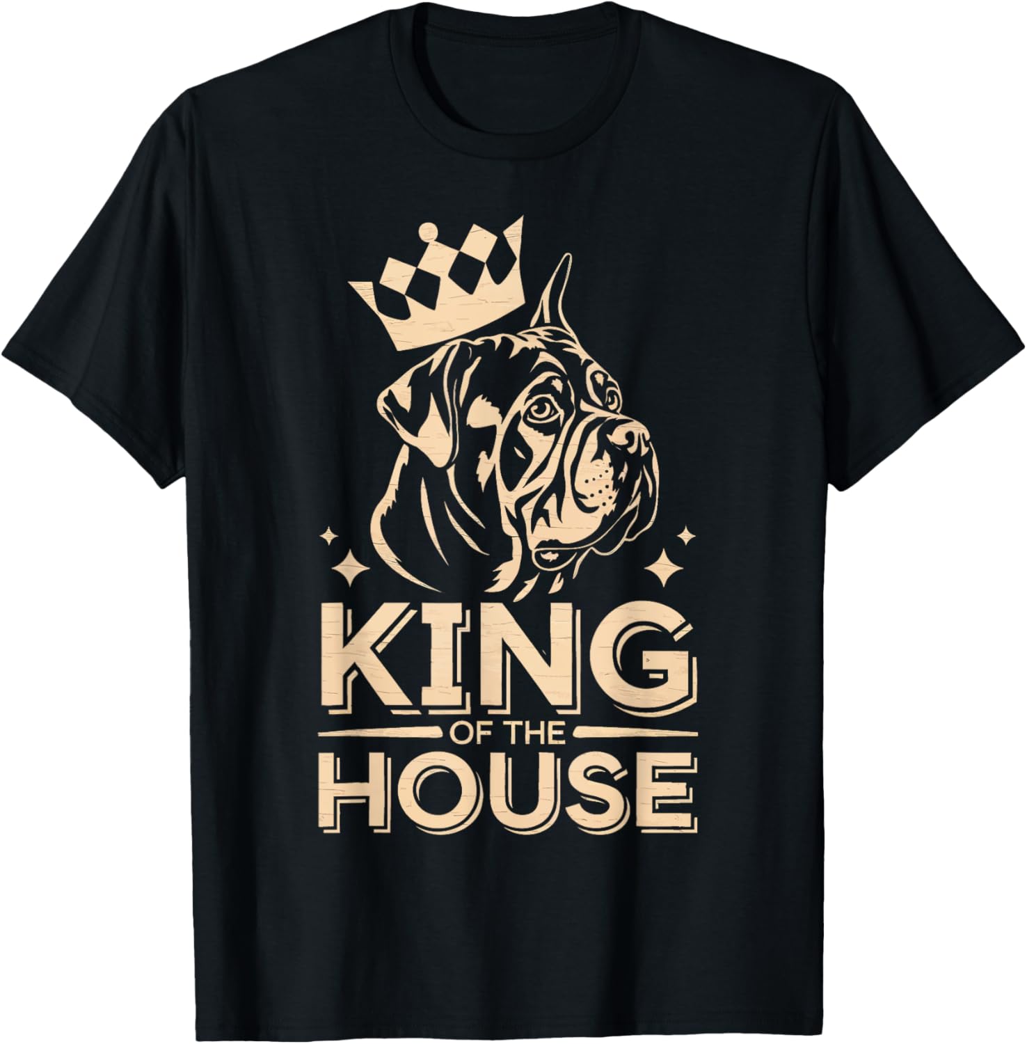 Cane Corso King of the House T-Shirt for Dog Lovers and Owners - 13