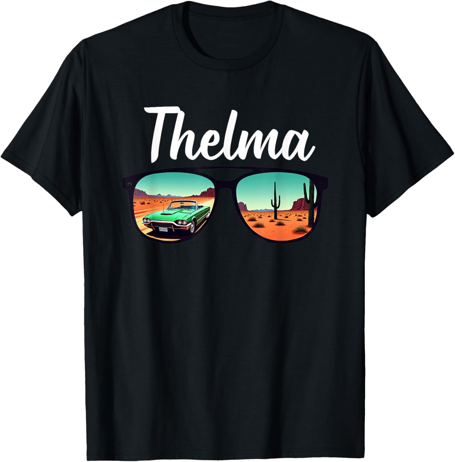 Thelma Desert Sunglasses Cute Best Friends T-Shirt for Stylish Duo - 15