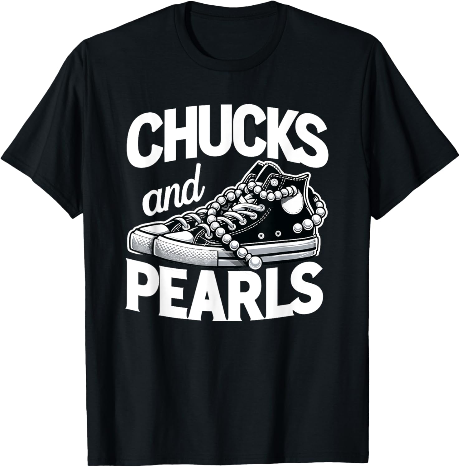 Chucks Cute Women's Pearl T-Shirt for Stylish Comfort and Elegance - 13