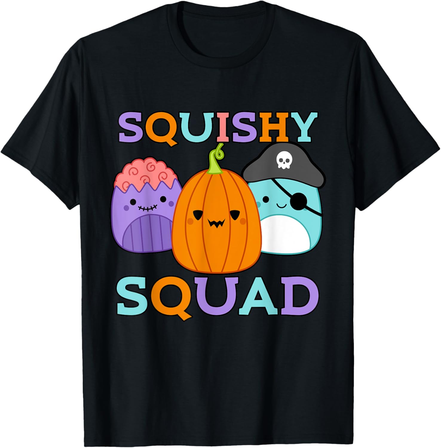 Squishy Squad Birthday Soft Toy T-Shirt for Kids, Fun Gift for Boys and Girls - 8