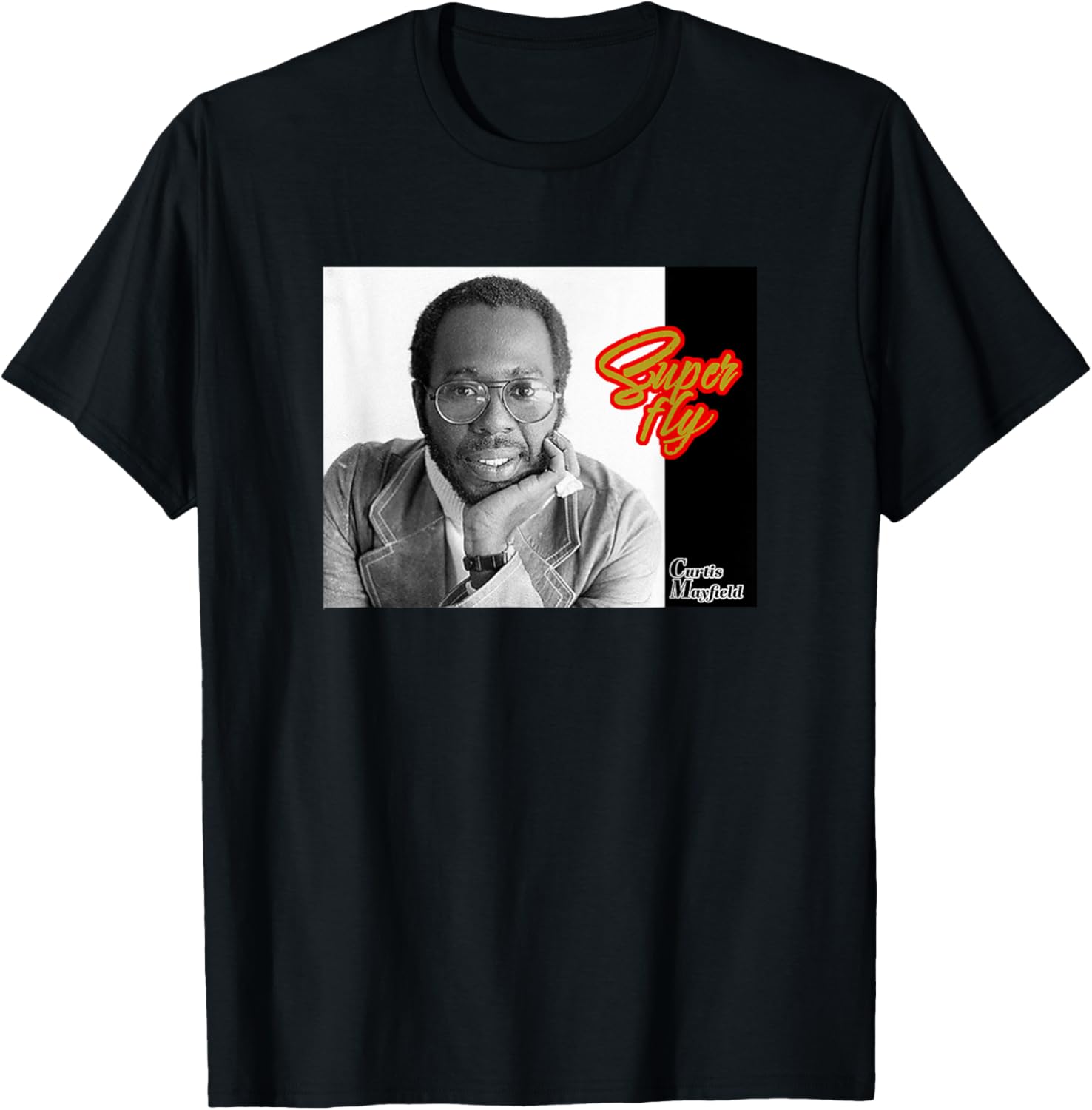 Curtis Mayfield Graphic T-Shirt for Music Lovers - Stylish & Comfortable - 1
