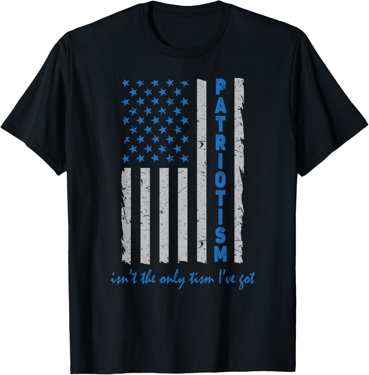 American Flag Autism T-Shirt for Proud Patriots - Unique and Fun Design - 10